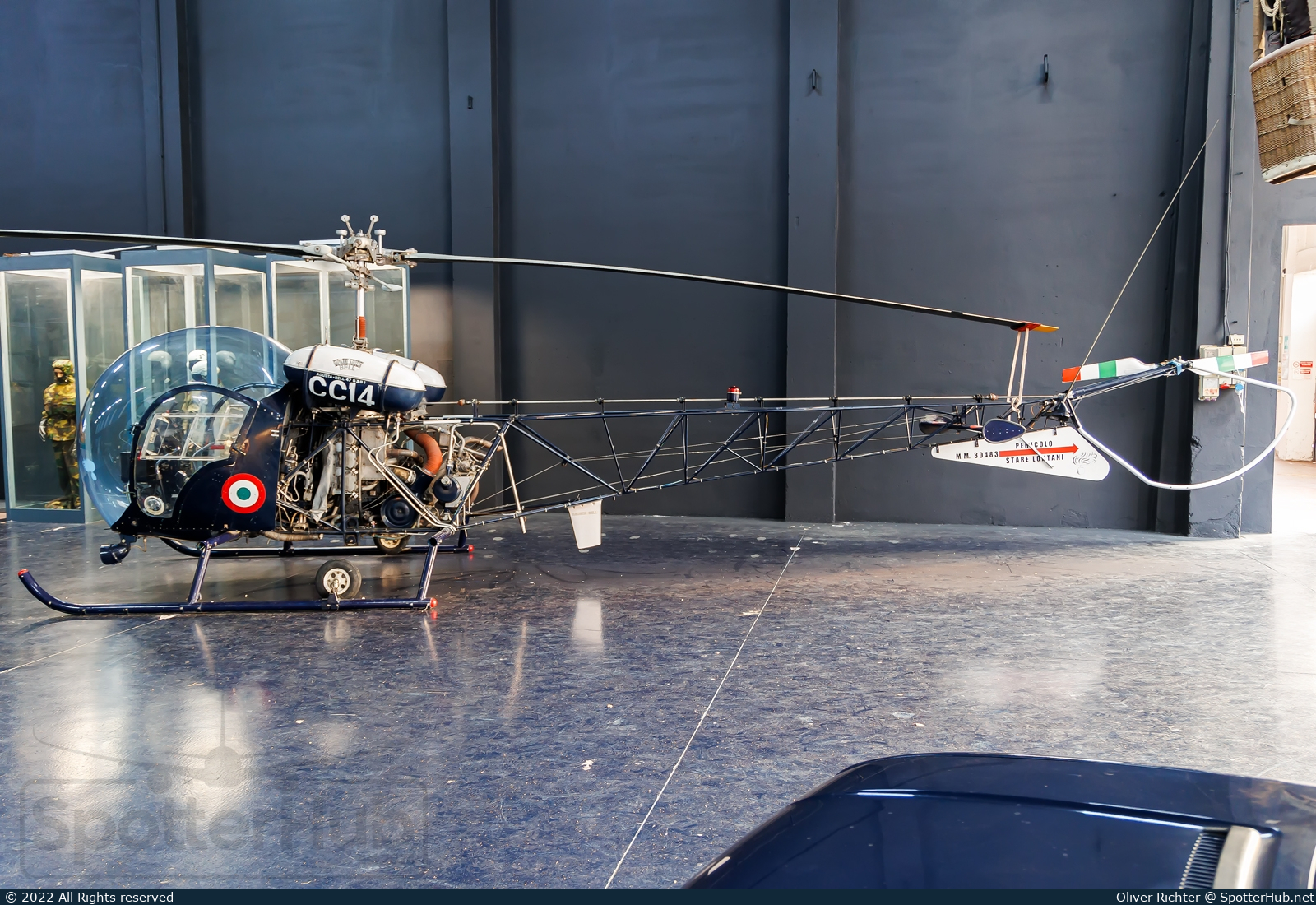 Photo of MM80483 - Agusta-Bell 47G-3B-1 operated by Italian Police - Carabinieri