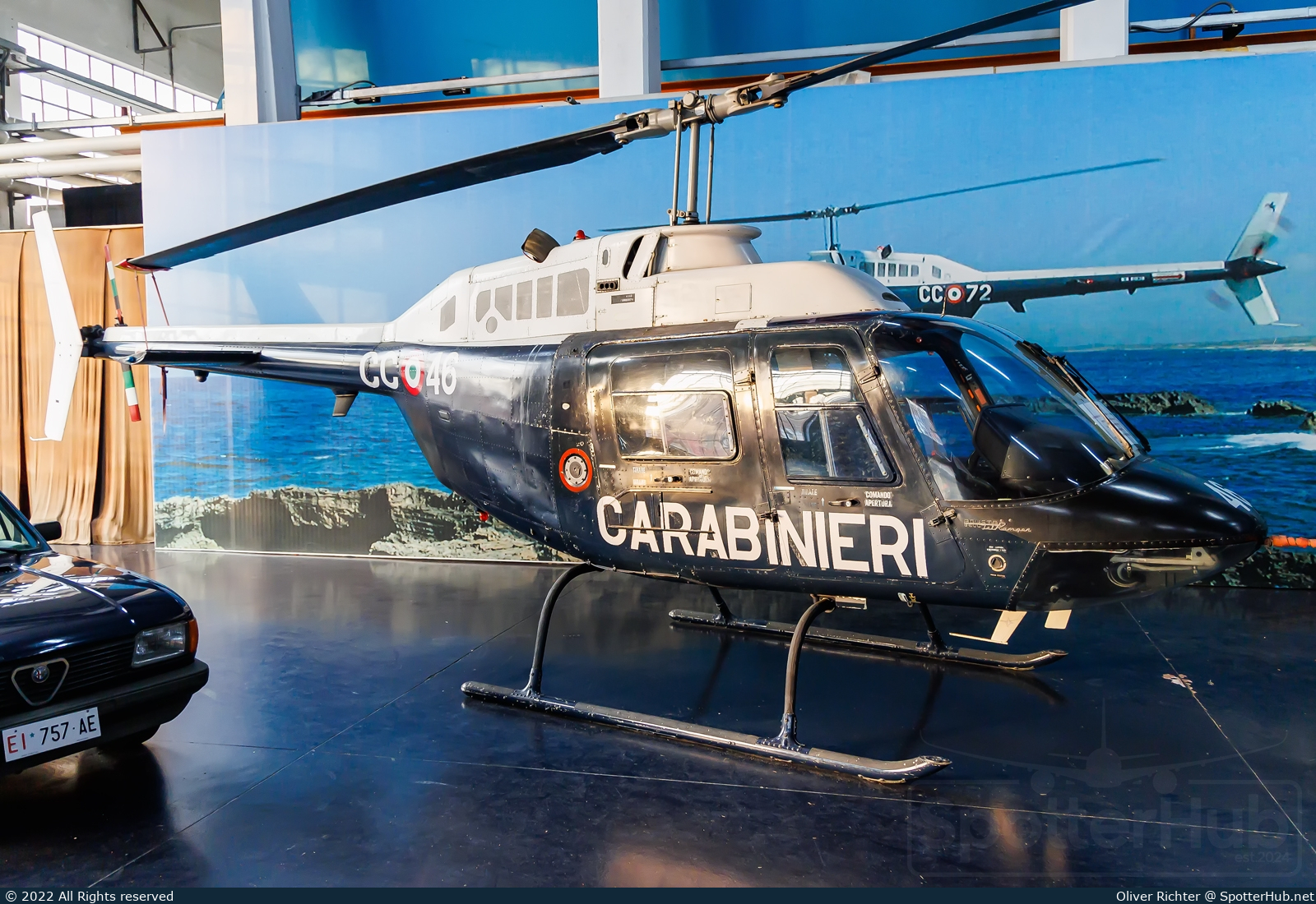 Photo of MM80931 - Agusta-Bell AB-206C-1 JetRanger operated by Italian Police - Carabinieri