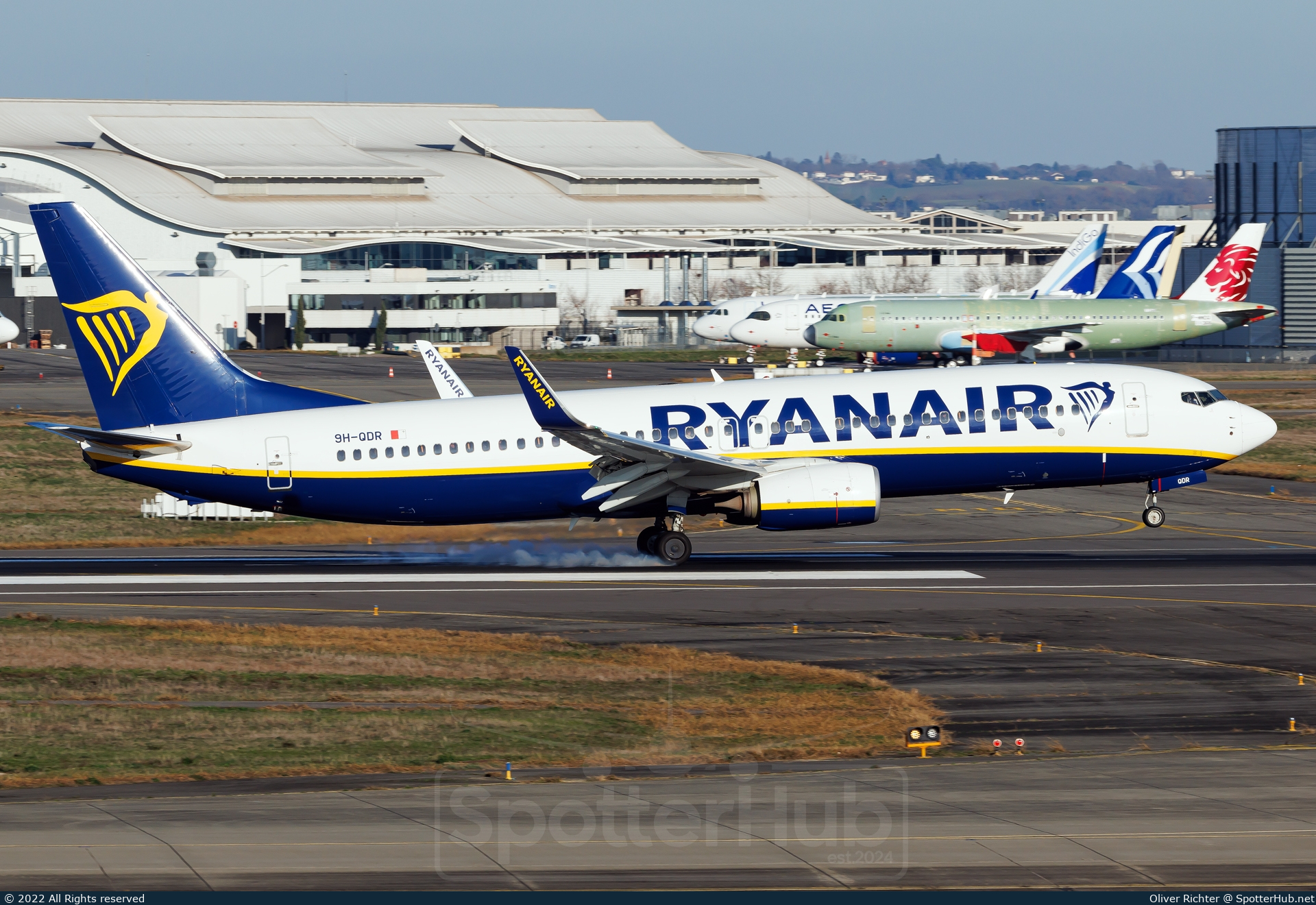 Photo of 9H-QDR - Boeing 737-8AS operated by Ryanair (opb Malta Air)