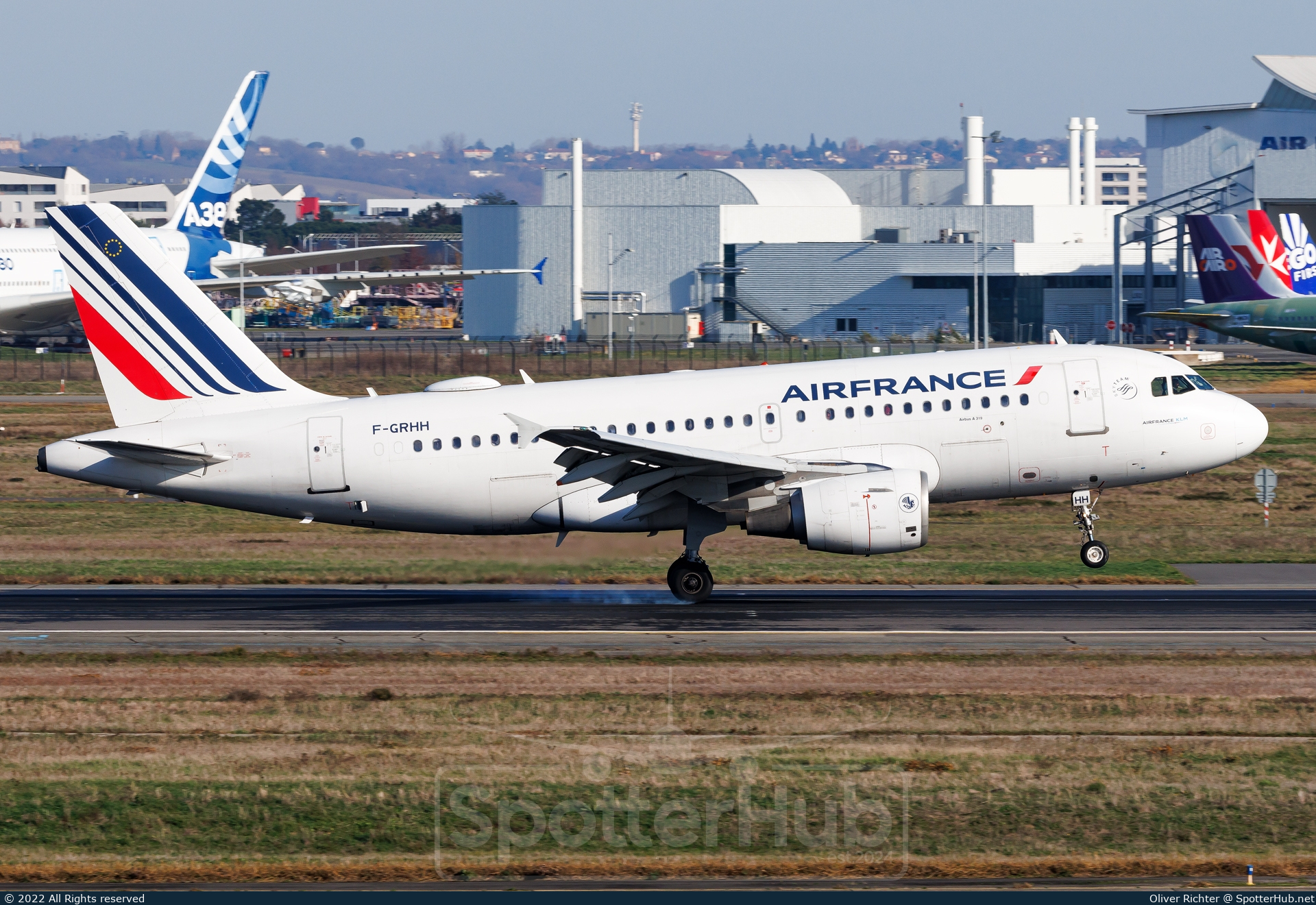 Photo of F-GRHH - Airbus A319-111 operated by Air France