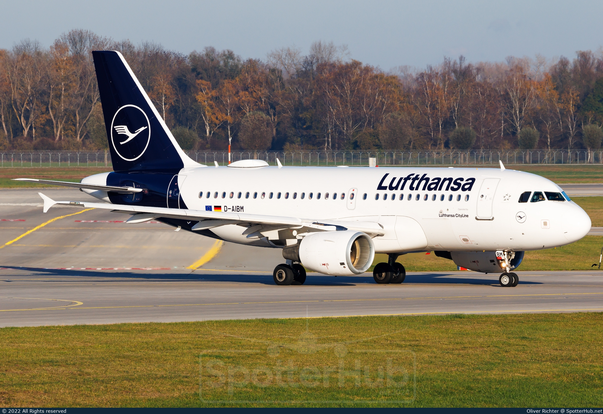 Photo of D-AIBM - Airbus A319-112 operated by Lufthansa CityLine