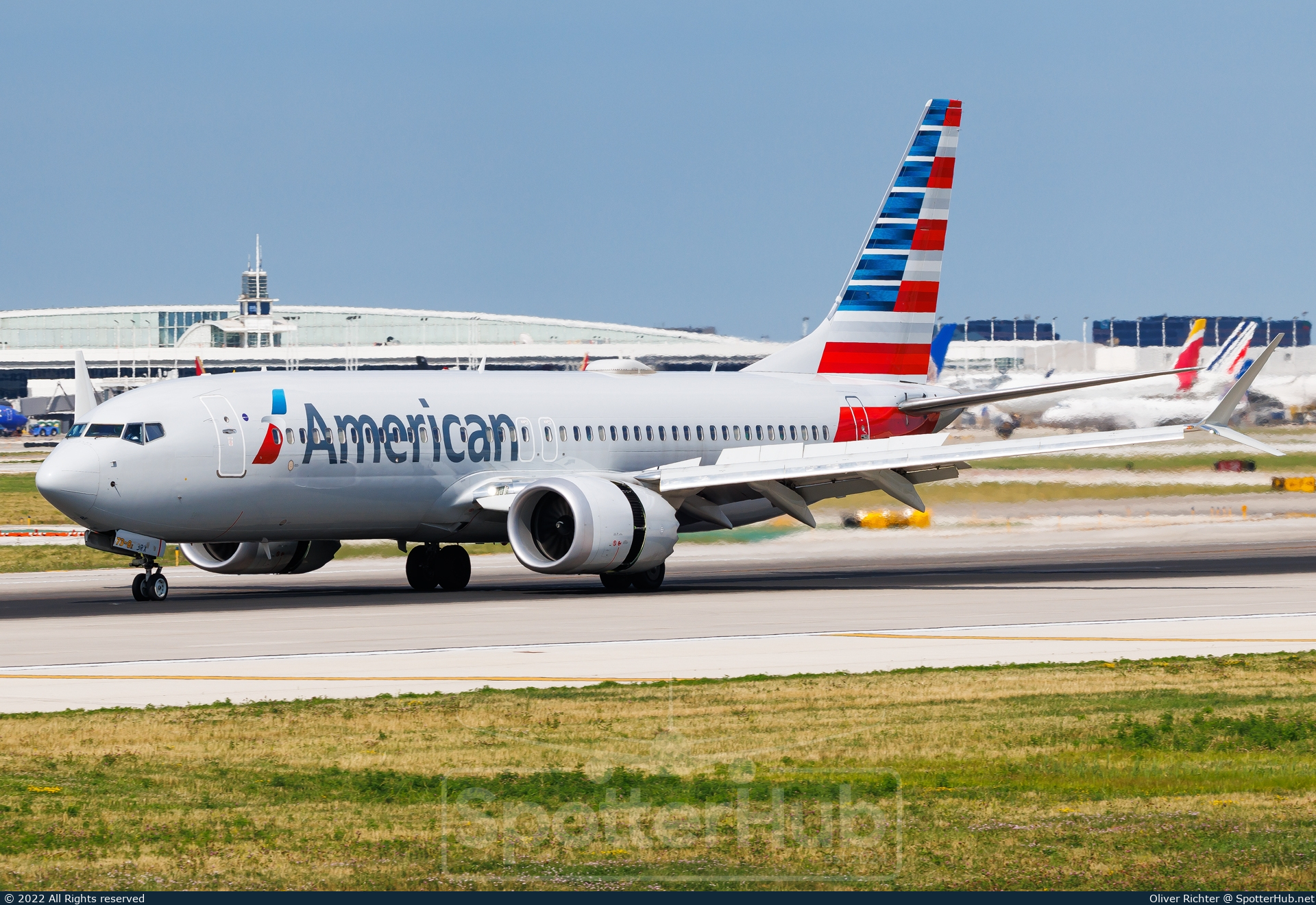 Photo of N342RX - Boeing 737 MAX 8 operated by American Airlines