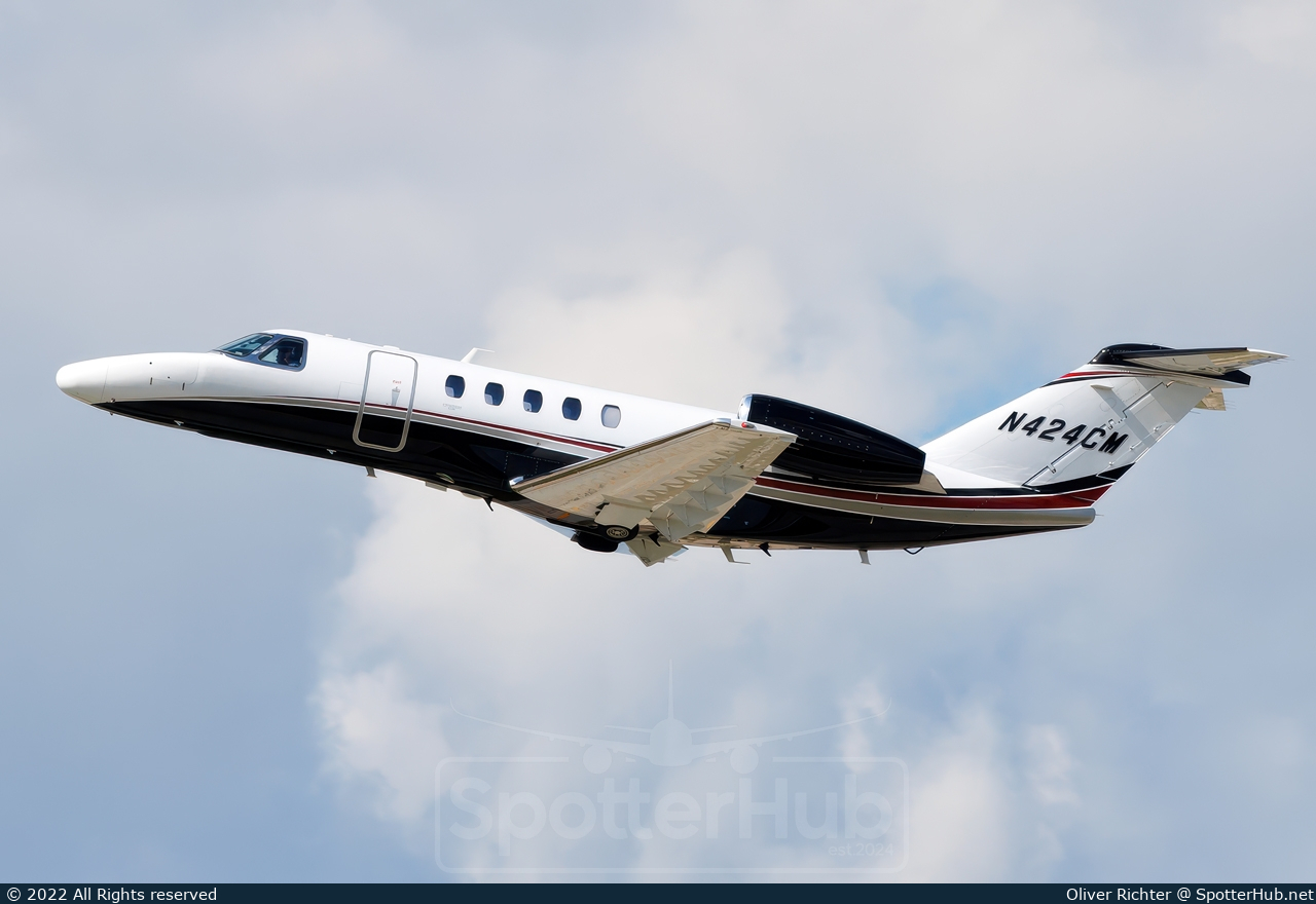 Photo of N424CM - Cessna 525C CitationJet CJ4 operated by Private