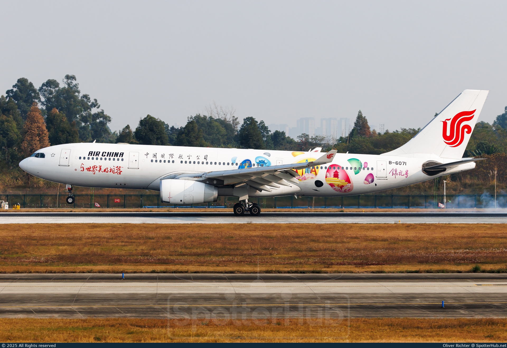 Photo of B-6071 - Airbus A330-243 operated by Air China