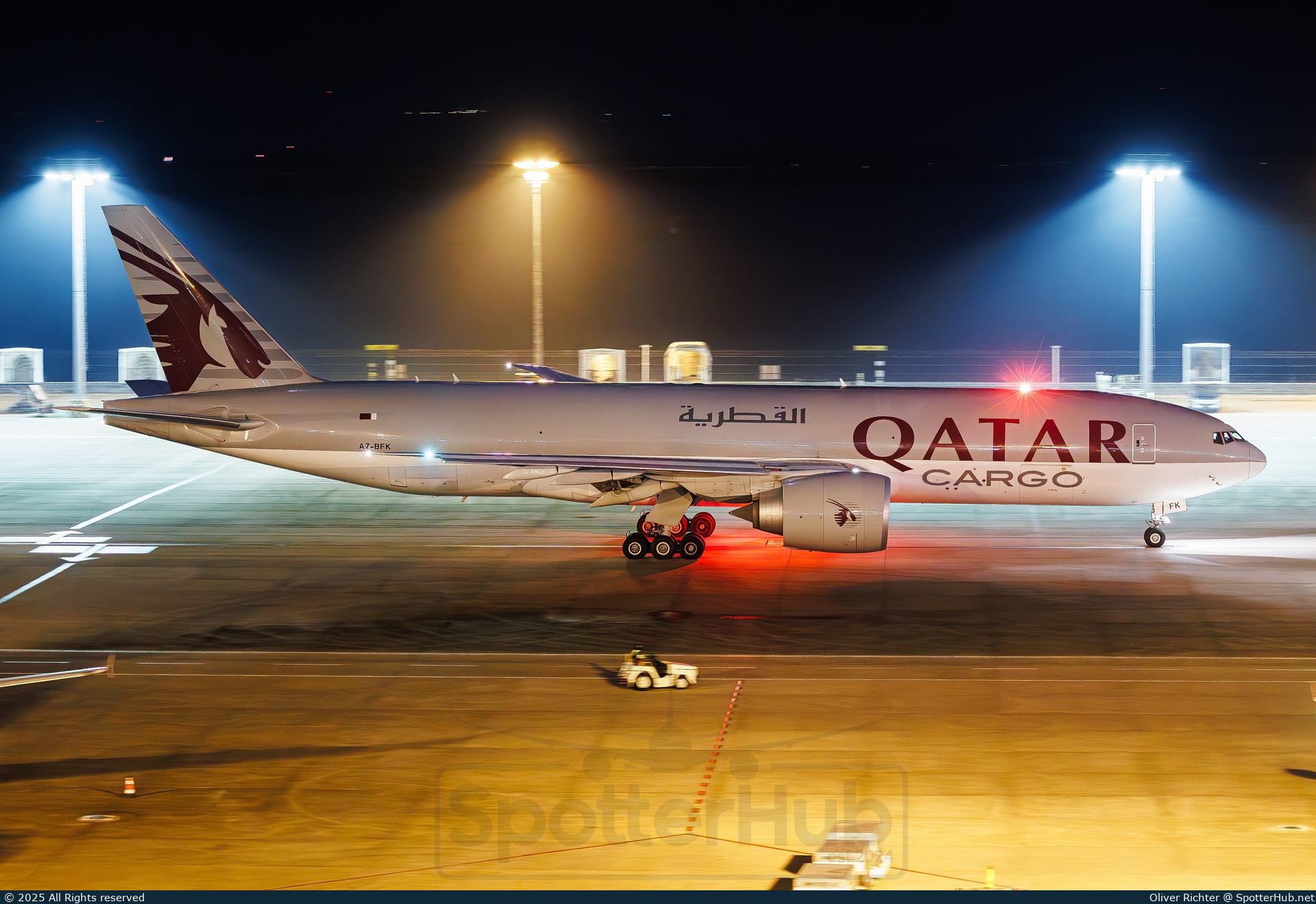 Photo of A7-BFK - Boeing 777-FDZ operated by Qatar Airways Cargo