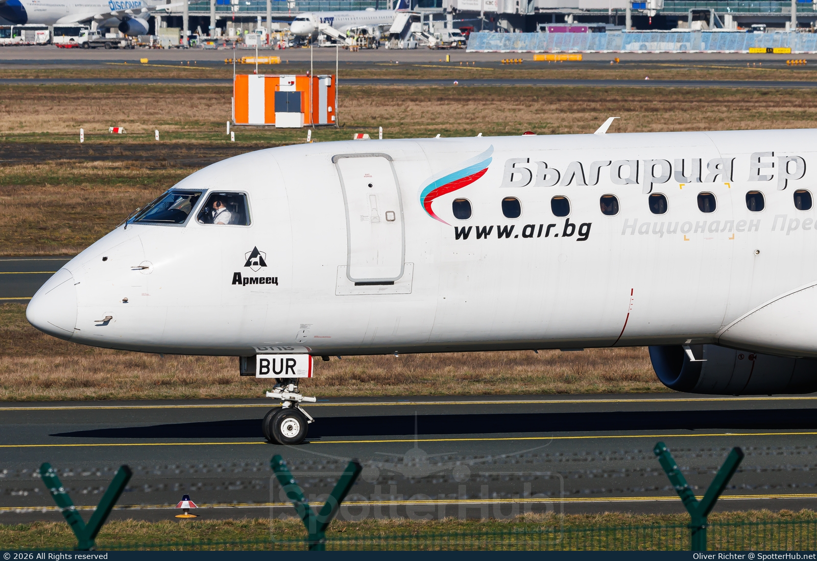 Photo of LZ-BUR - Embraer ERJ-190AR operated by Bulgaria Air