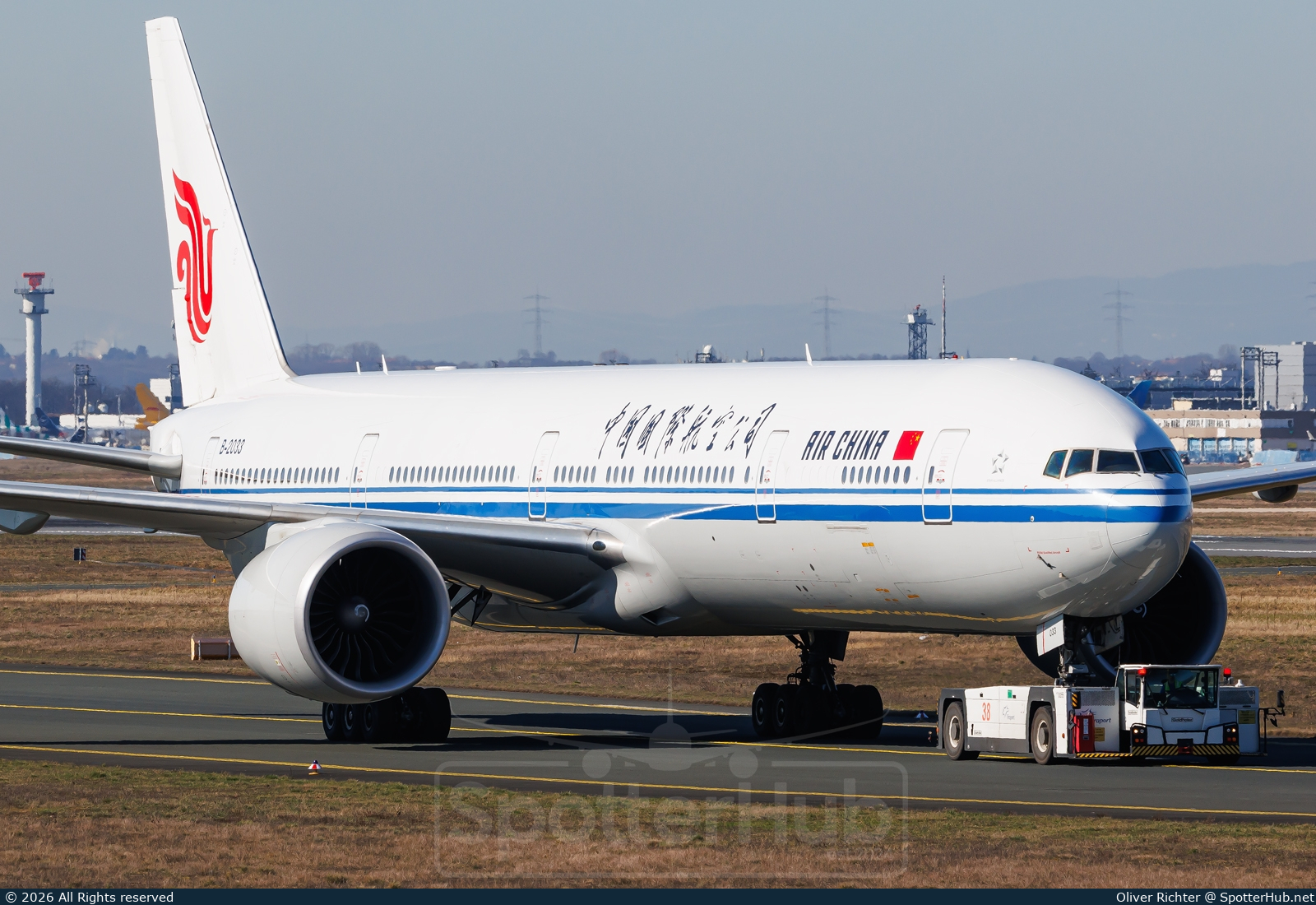 Photo of B-2033 - Boeing 777-39L(ER) operated by Air China