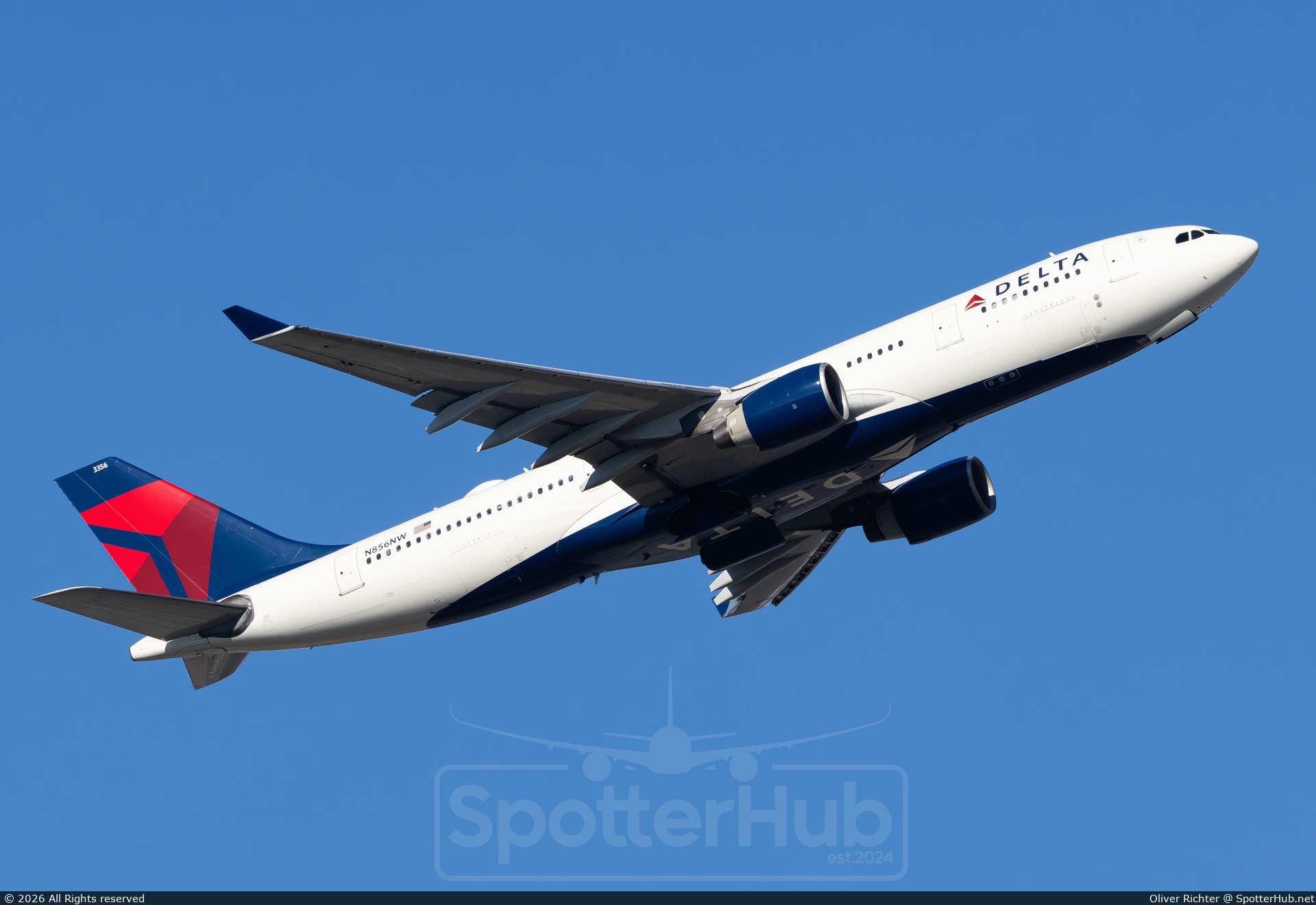 Photo of N856NW - Airbus A330-223 operated by Delta Air Lines
