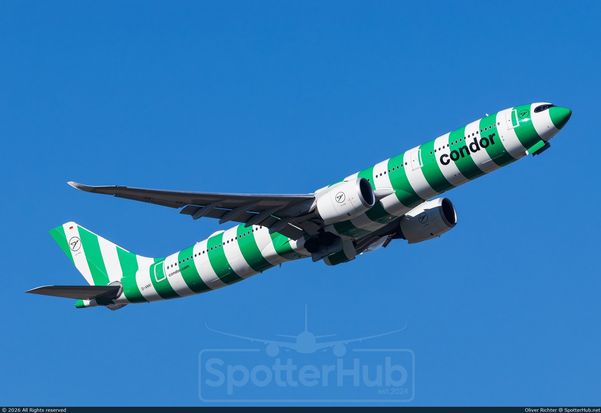 Photo of D-ANRI - Airbus A330-941 operated by Condor