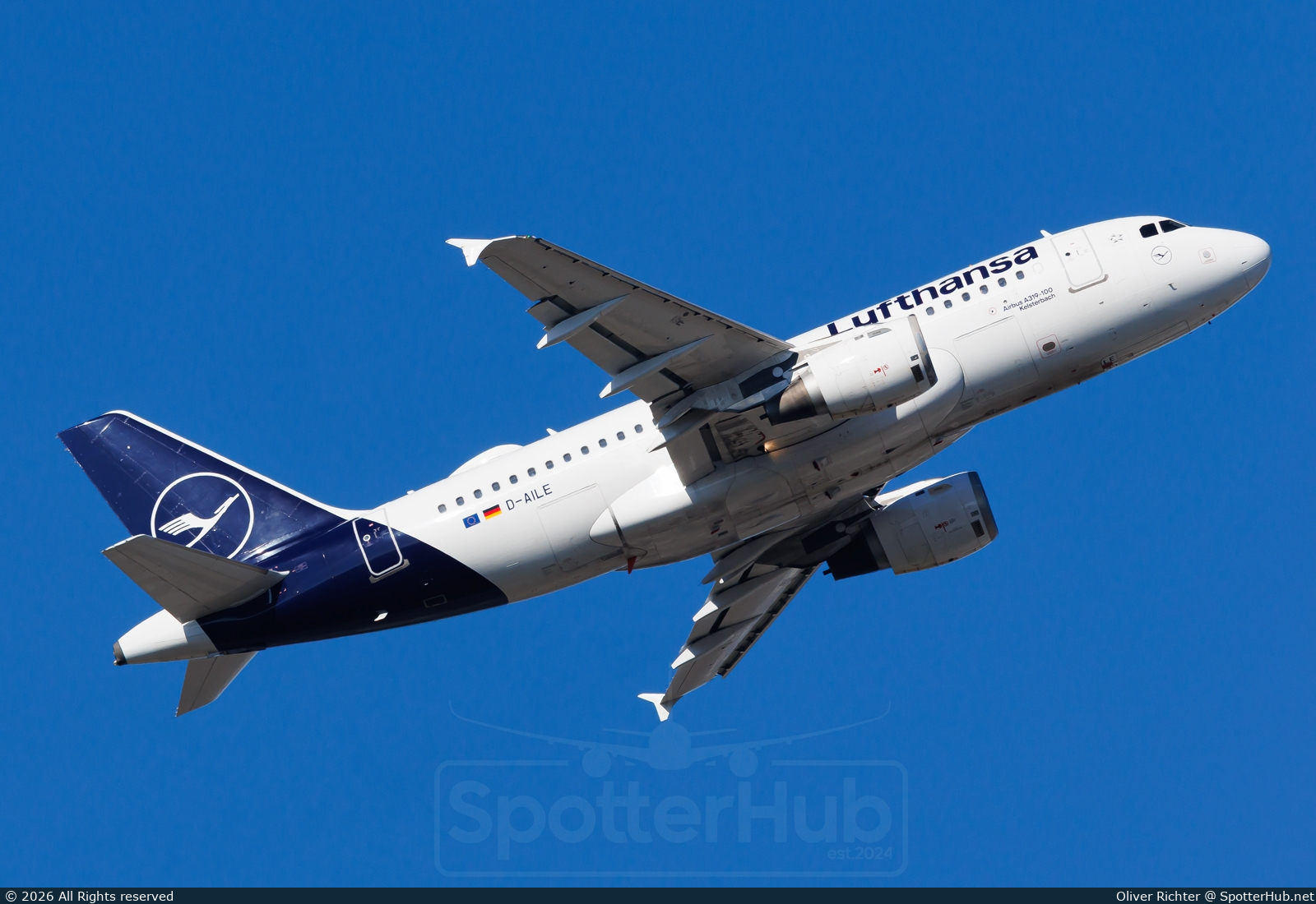 Photo of D-AILE - Airbus A319-114 operated by Lufthansa