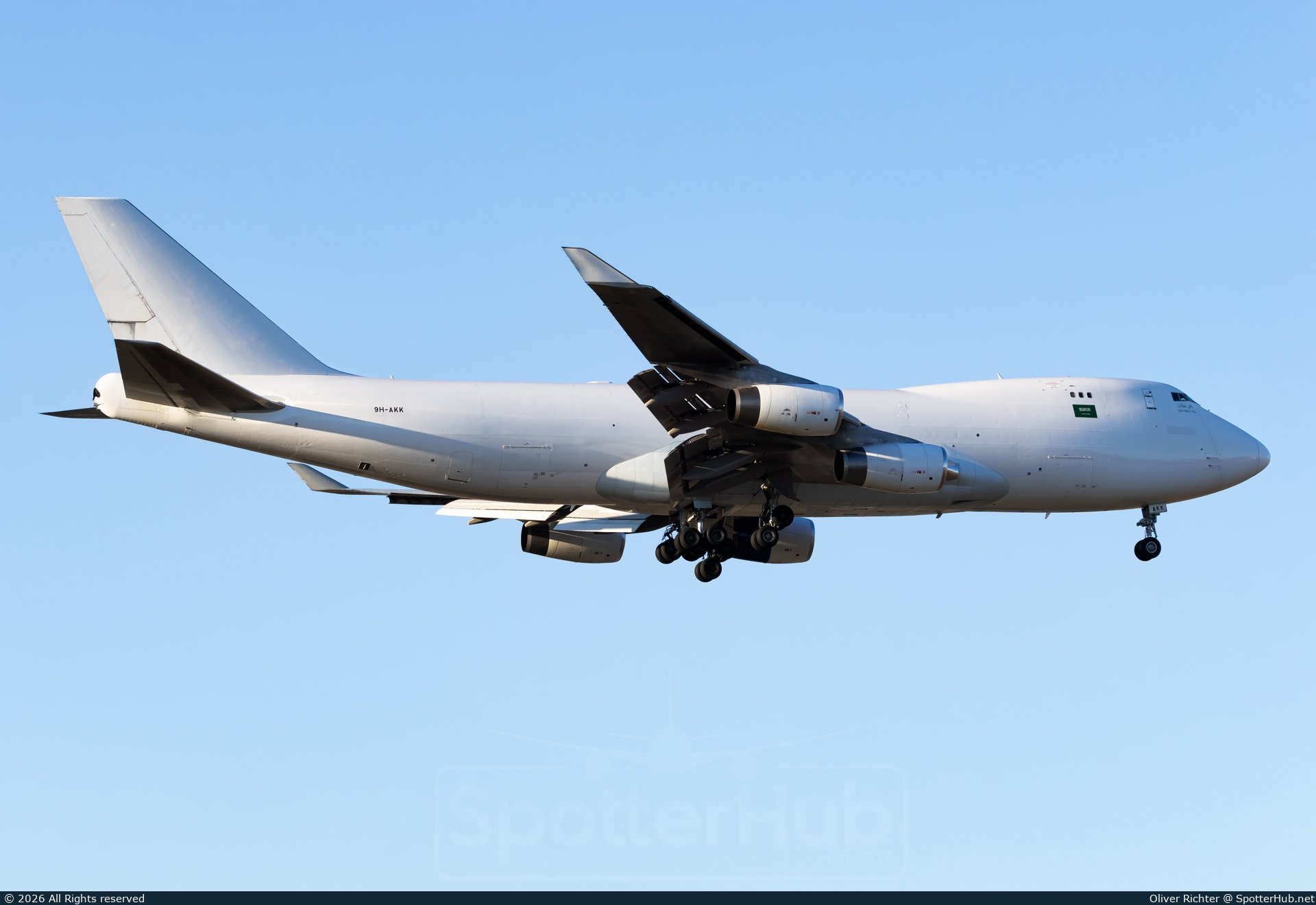Photo of 9H-AKK - Boeing 747-467F operated by Saudia Cargo (opb Air Atlanta Europe)
