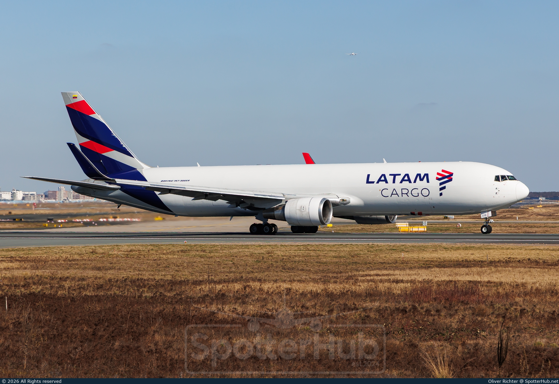 Photo of N418LA - Boeing 767-316F operated by LATAM Cargo Colombia