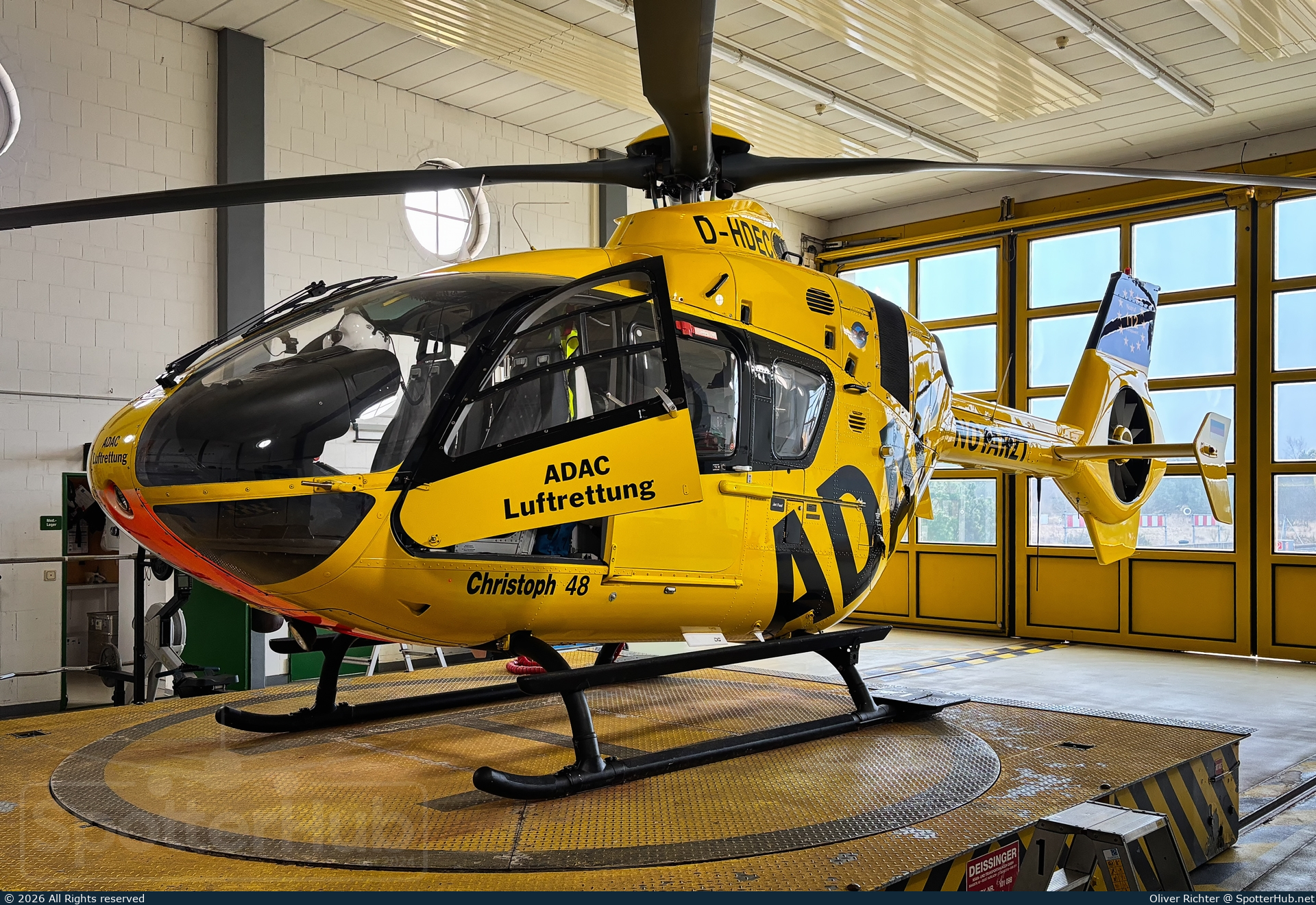 Photo of D-HDEC - Eurocopter EC135 P2 at ADAC Heliport