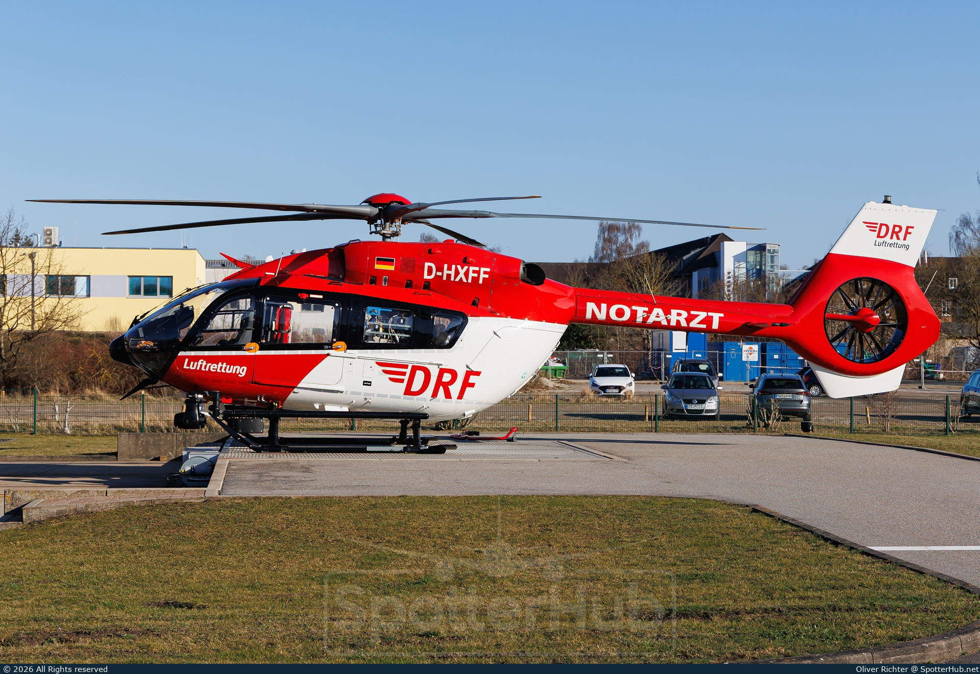 Photo of D-HXFF - Airbus Helicopters H145 at DRF Heliport