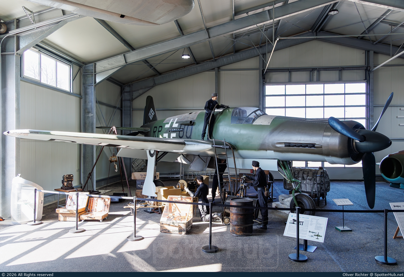 Photo of RP+UQ - Dornier Do 335 B-2 [Replica] operated by German Air Force
