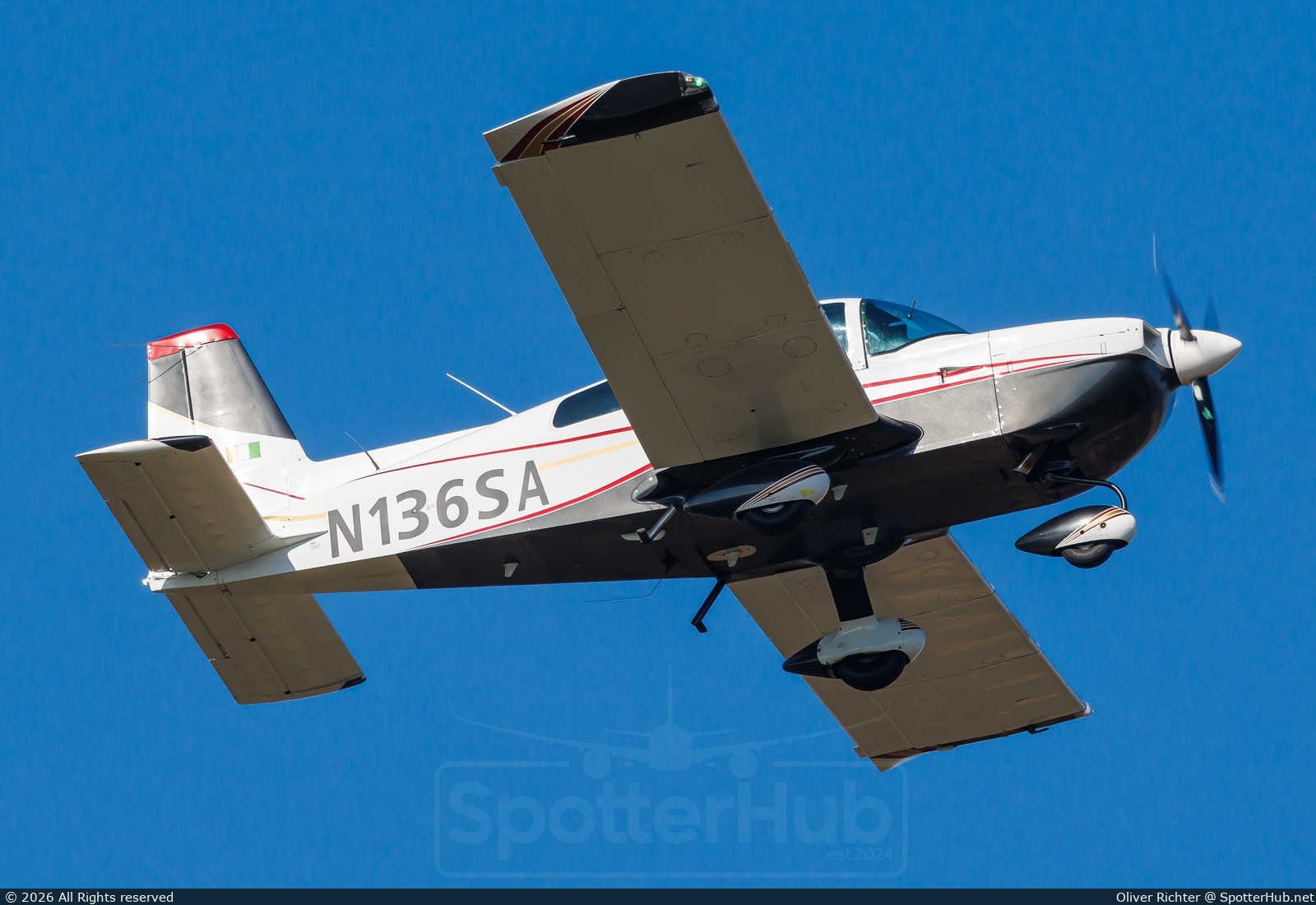 Photo of N136SA - American General AG-5B Tiger operated by Private