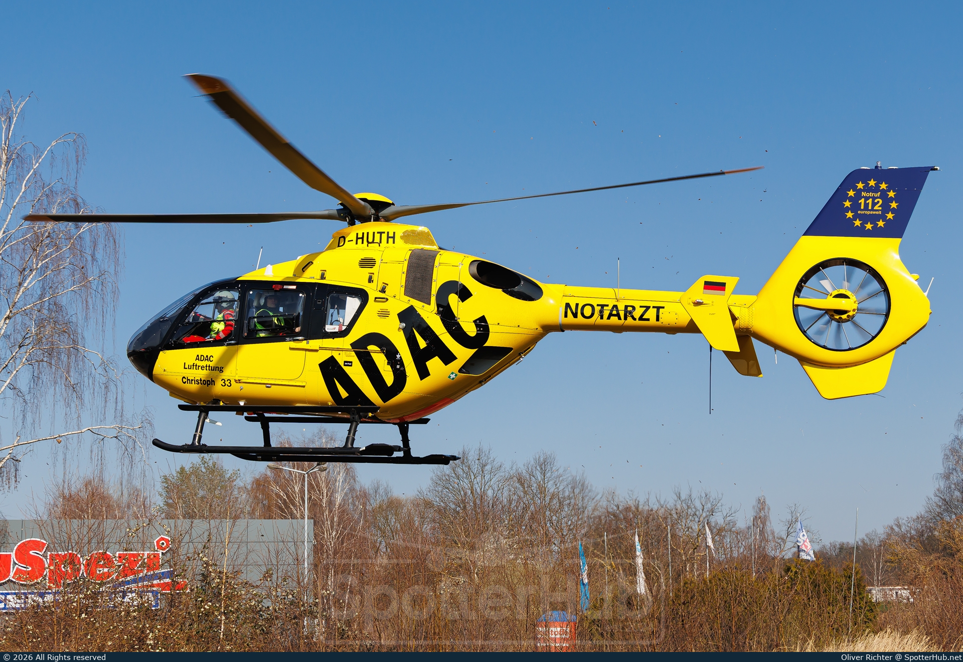 Photo of D-HUTH - Eurocopter EC135 P2+ at [Off Airport]