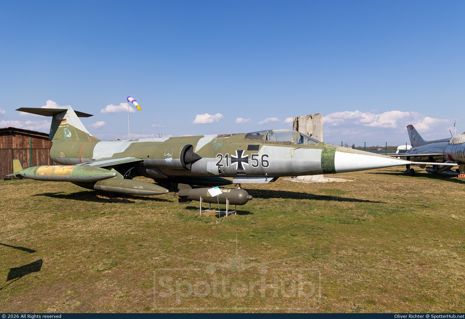 Photo of 21+56 - Lockheed F-104G Starfighter operated by German Air Force