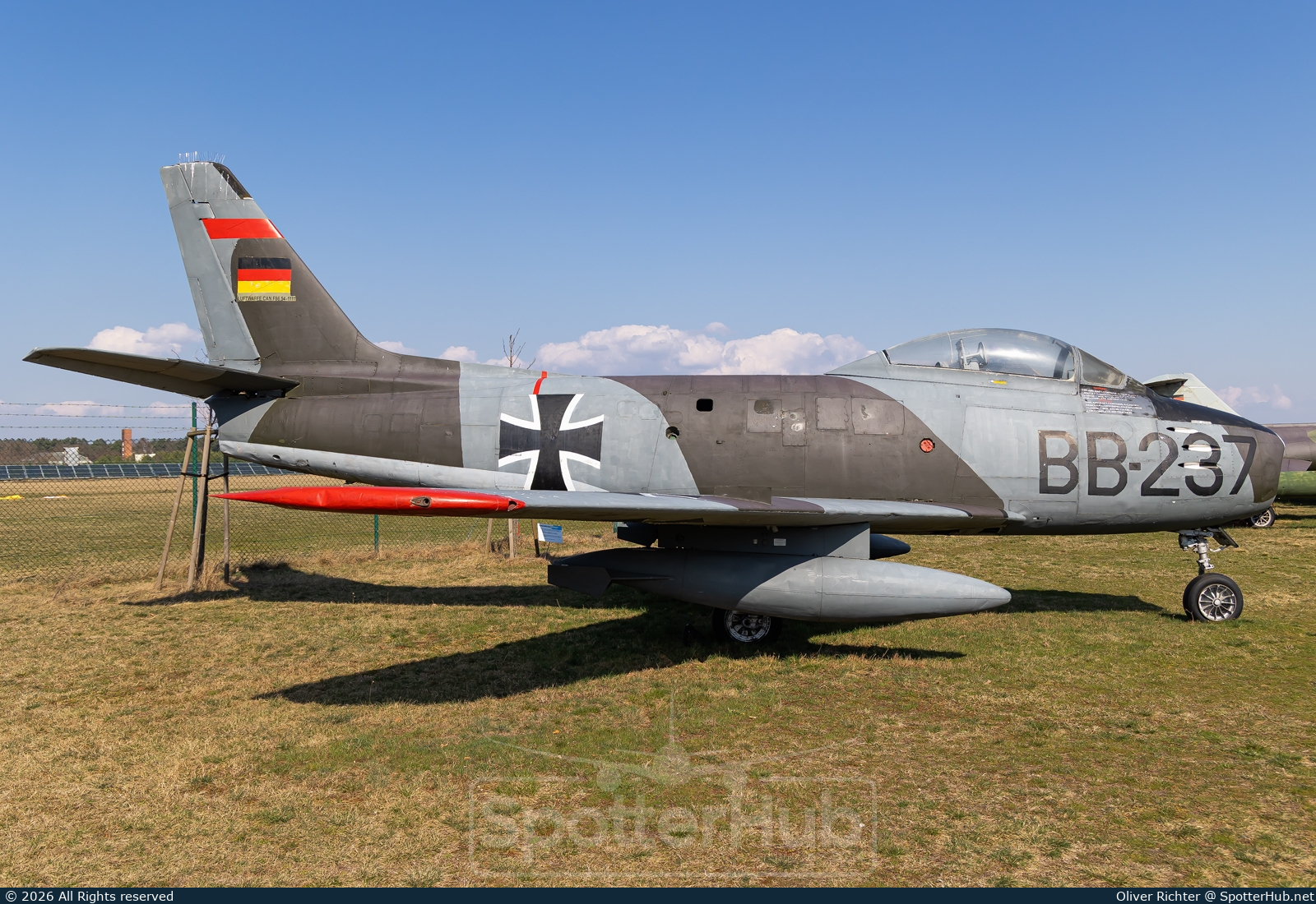 Photo of BB-237 - Canadair CL-13A Sabre Mk.5 [North American F-86] operated by German Air Force