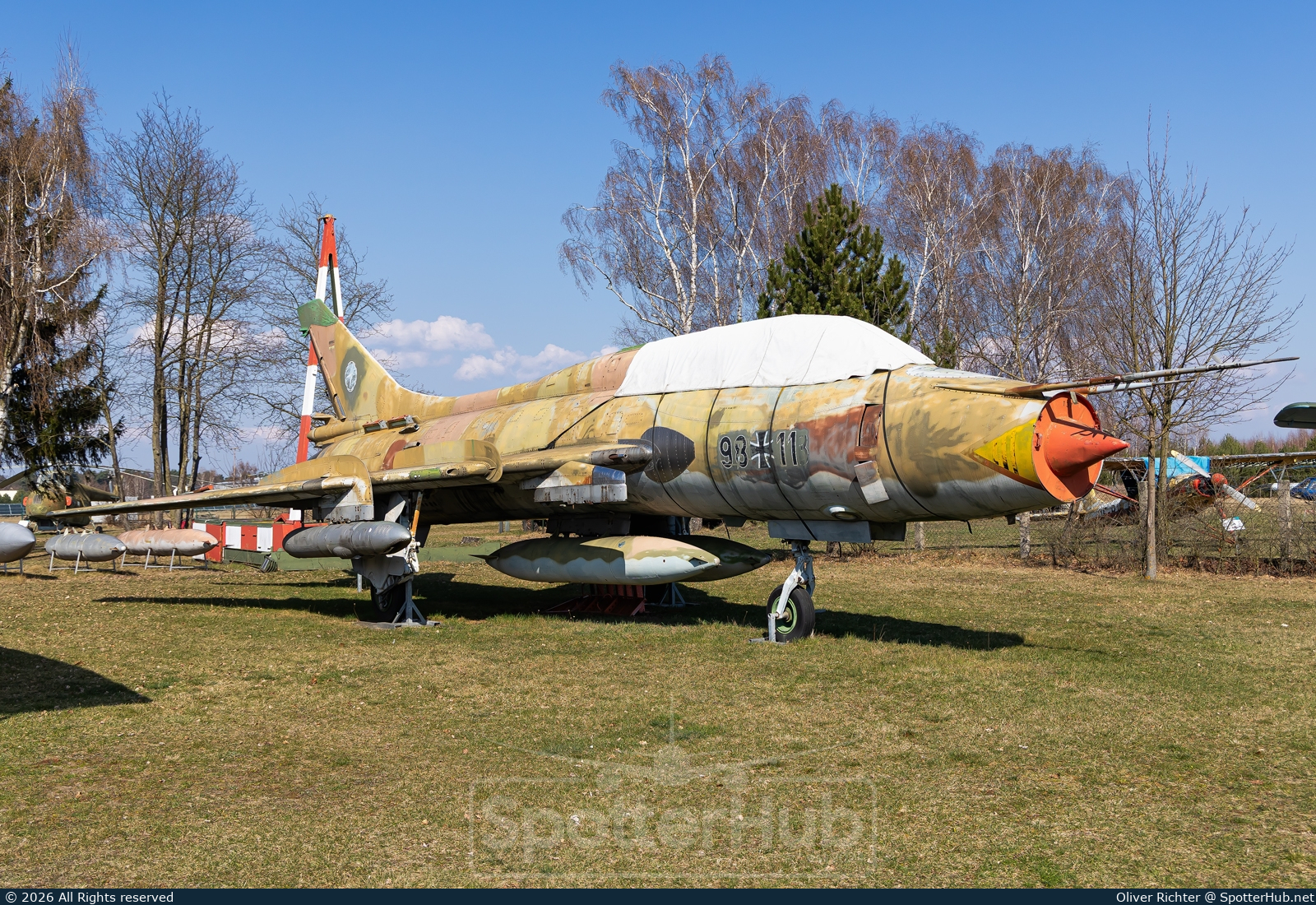 Photo of 98+11 - Sukhoi Su-22UM3K Fitter-G operated by German Air Force