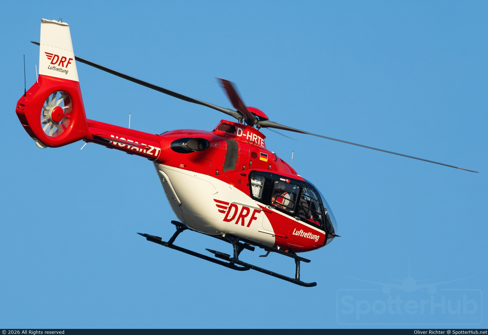 Photo of D-HRTE - Airbus Helicopters H135 operated by DRF Luftrettung