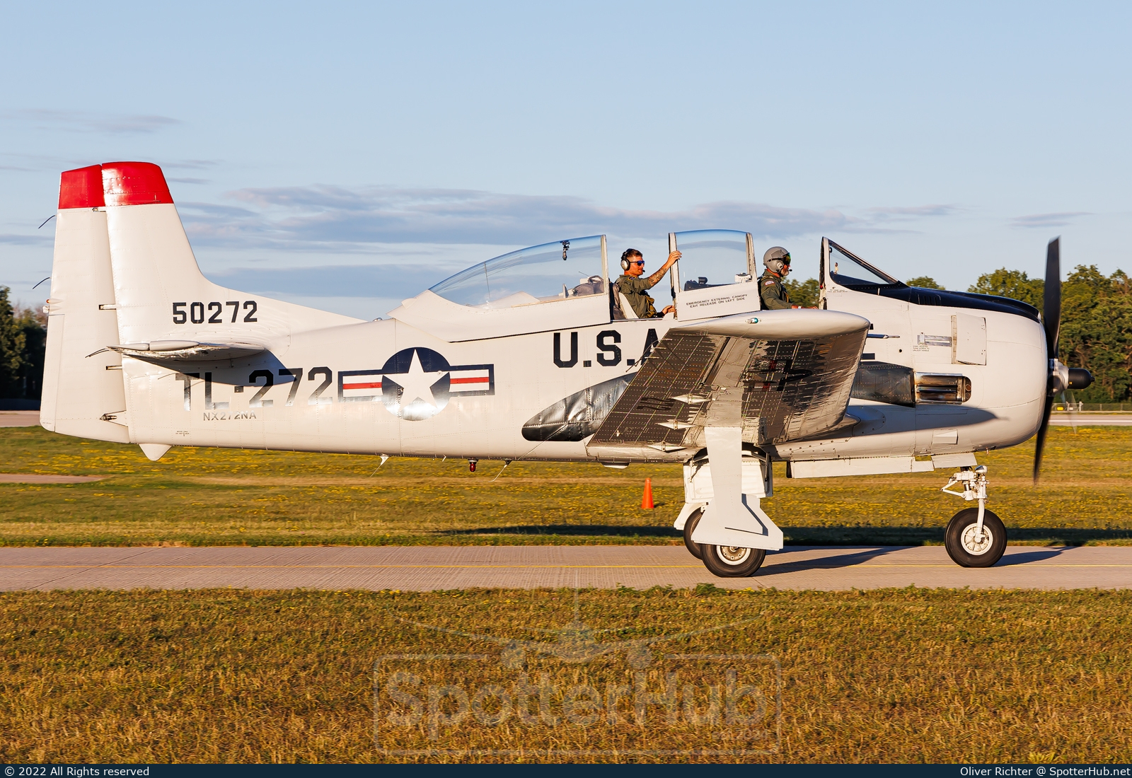 Photo of NX272NA - North American T-28A Trojan operated by Private