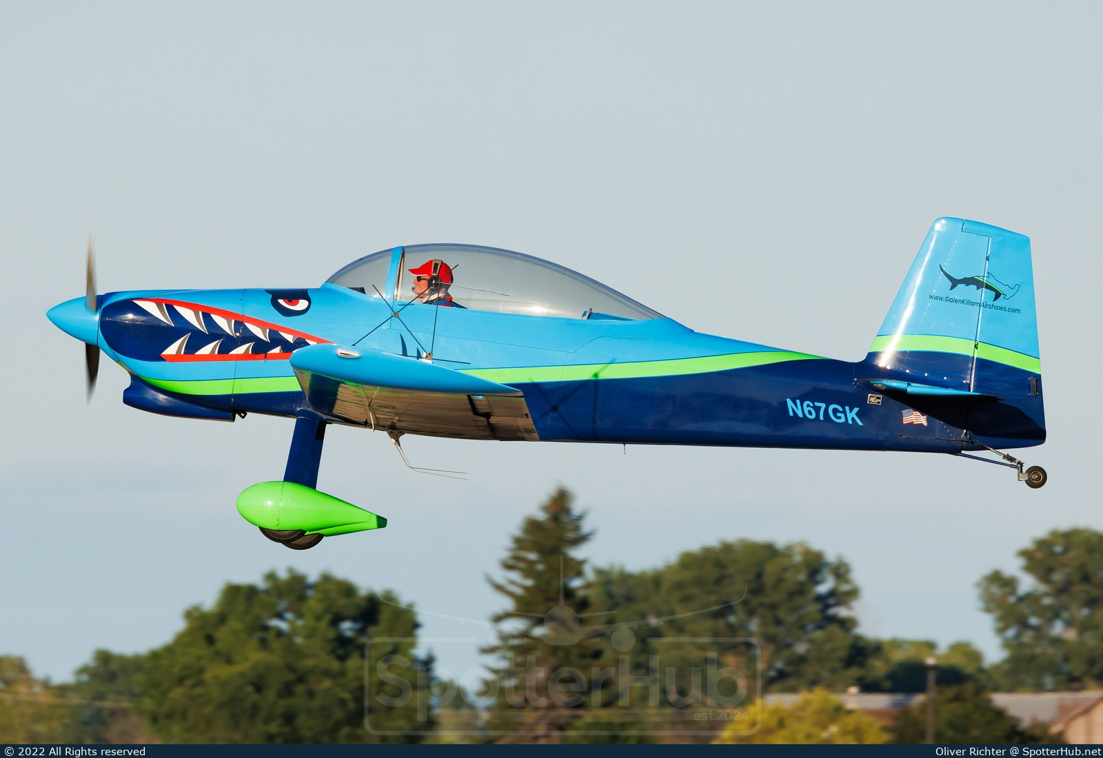 Photo of N67GK - Vans RV-8 operated by Galen Killam Airshows