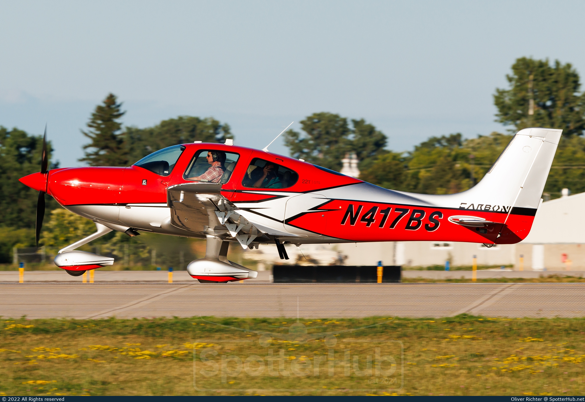 Photo of N417BS - Cirrus SR22T G6 GTS operated by Private