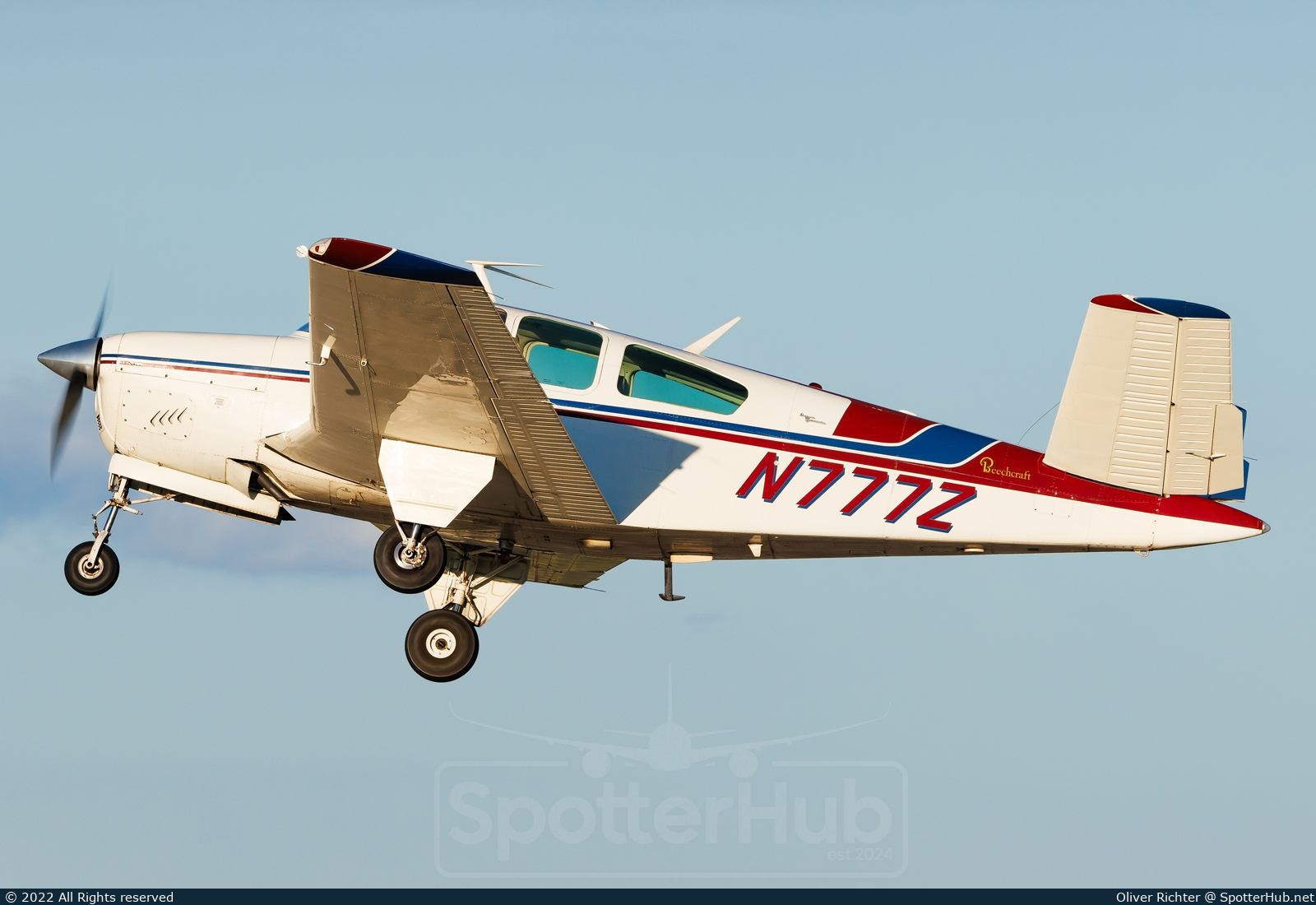 Photo of N777Z - Beechcraft S35 Bonanza operated by Private