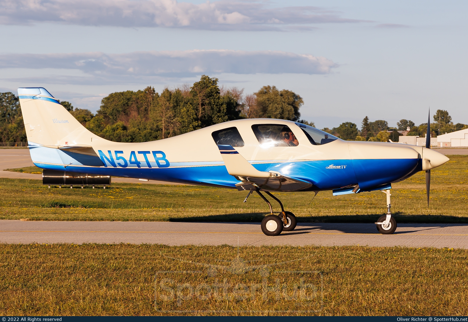Photo of N54TB - Lancair IV operated by Private