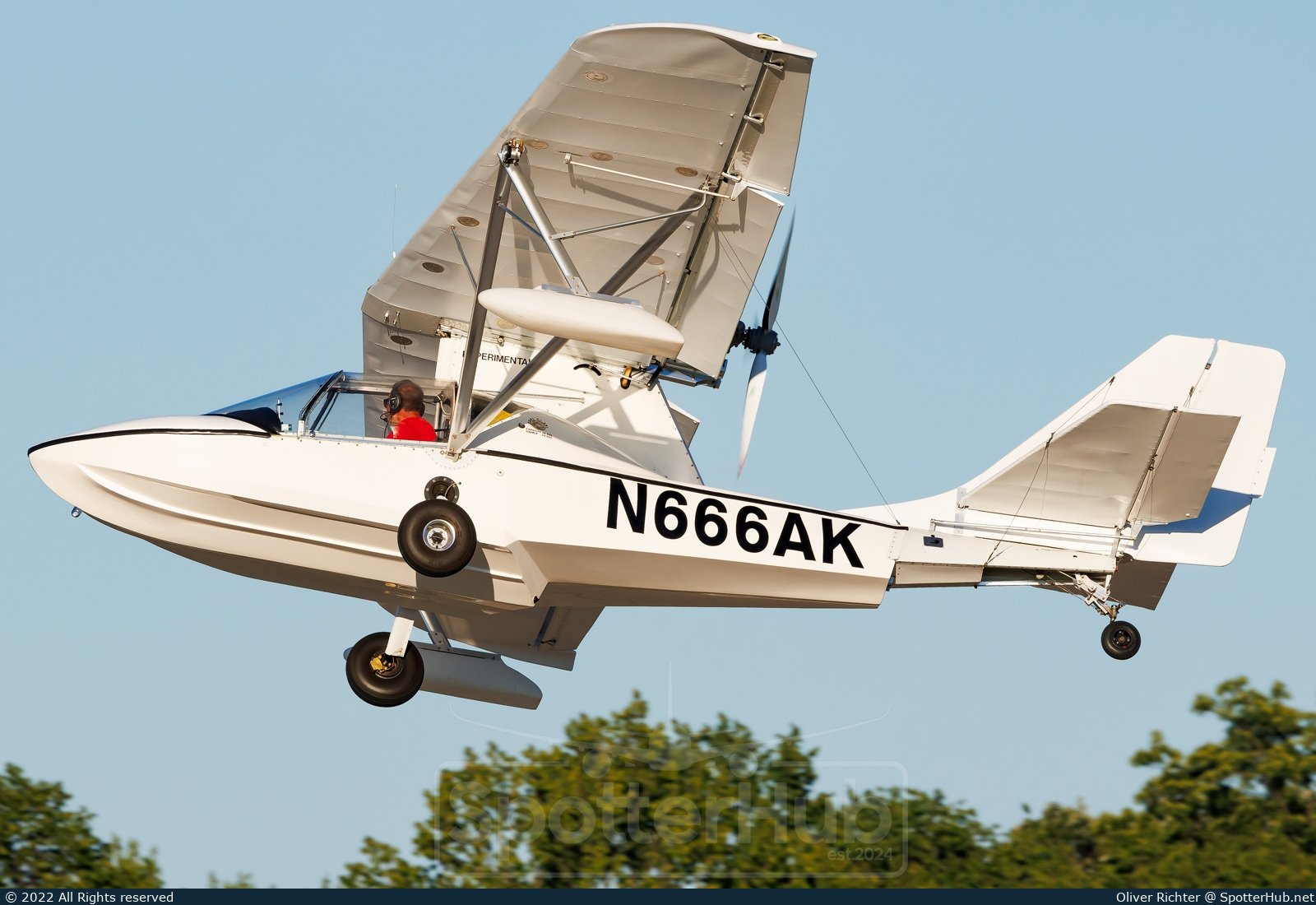 Photo of N666AK - Progressive Aerodyne SeaRey LSX operated by Private