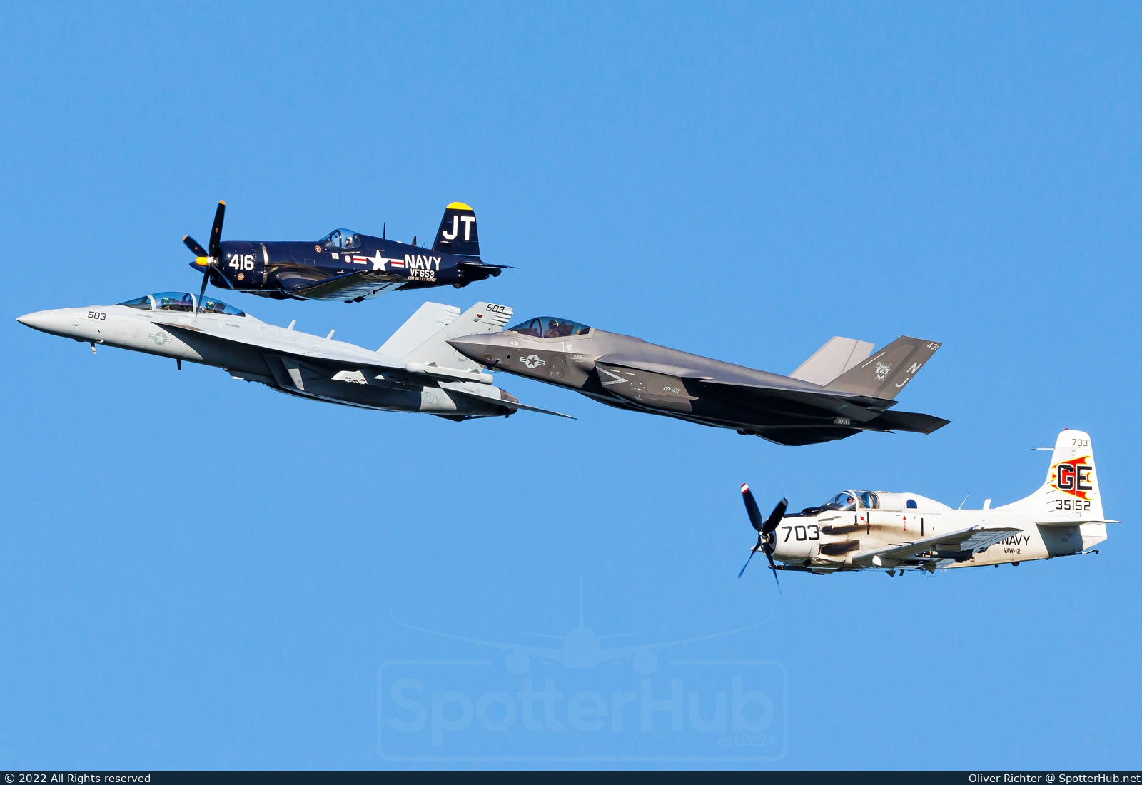 Photo of 169162 - Lockheed Martin F-35C Lightning II operated by US Navy