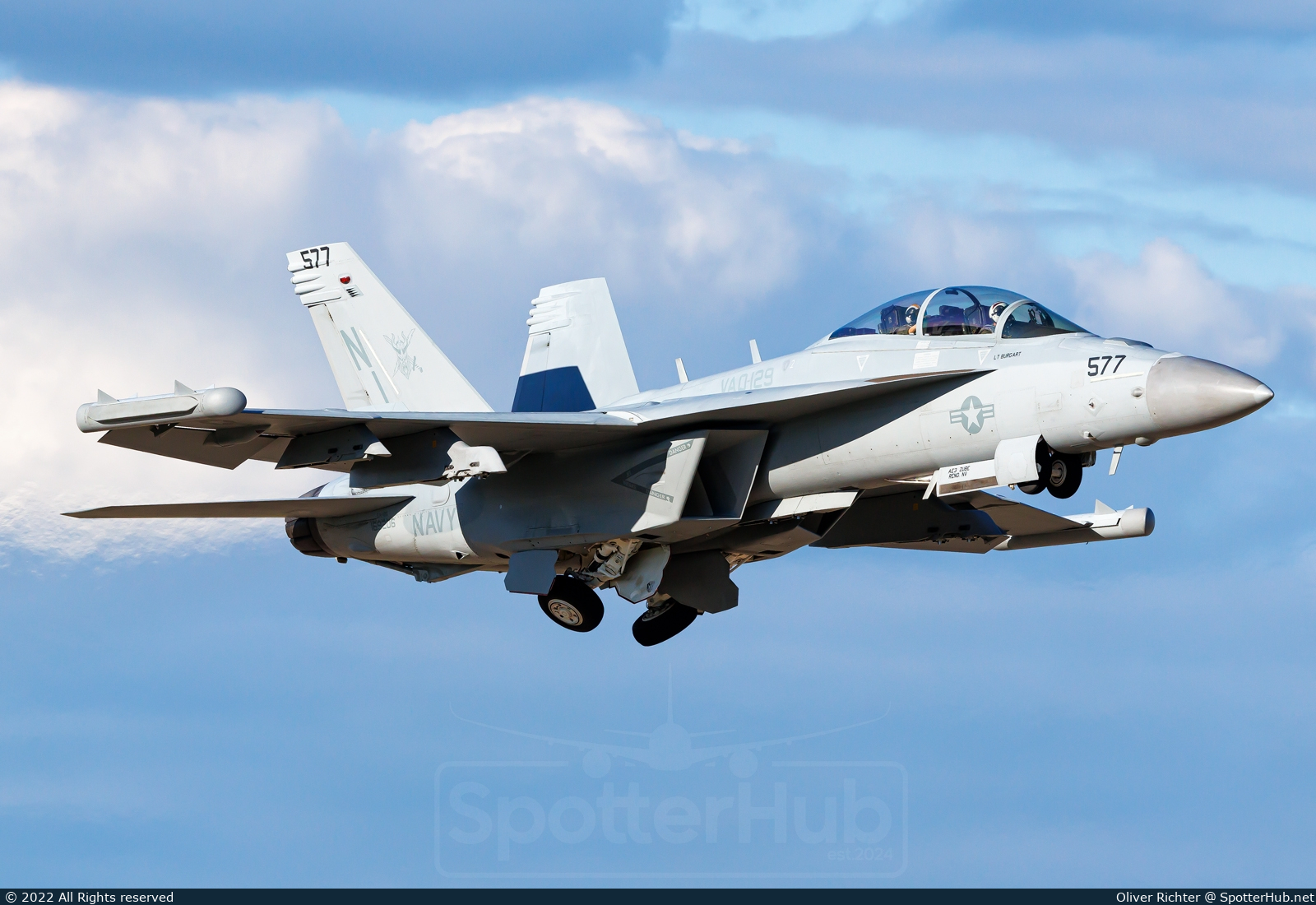 Photo of 169206 - Boeing EA-18G Growler operated by US Navy
