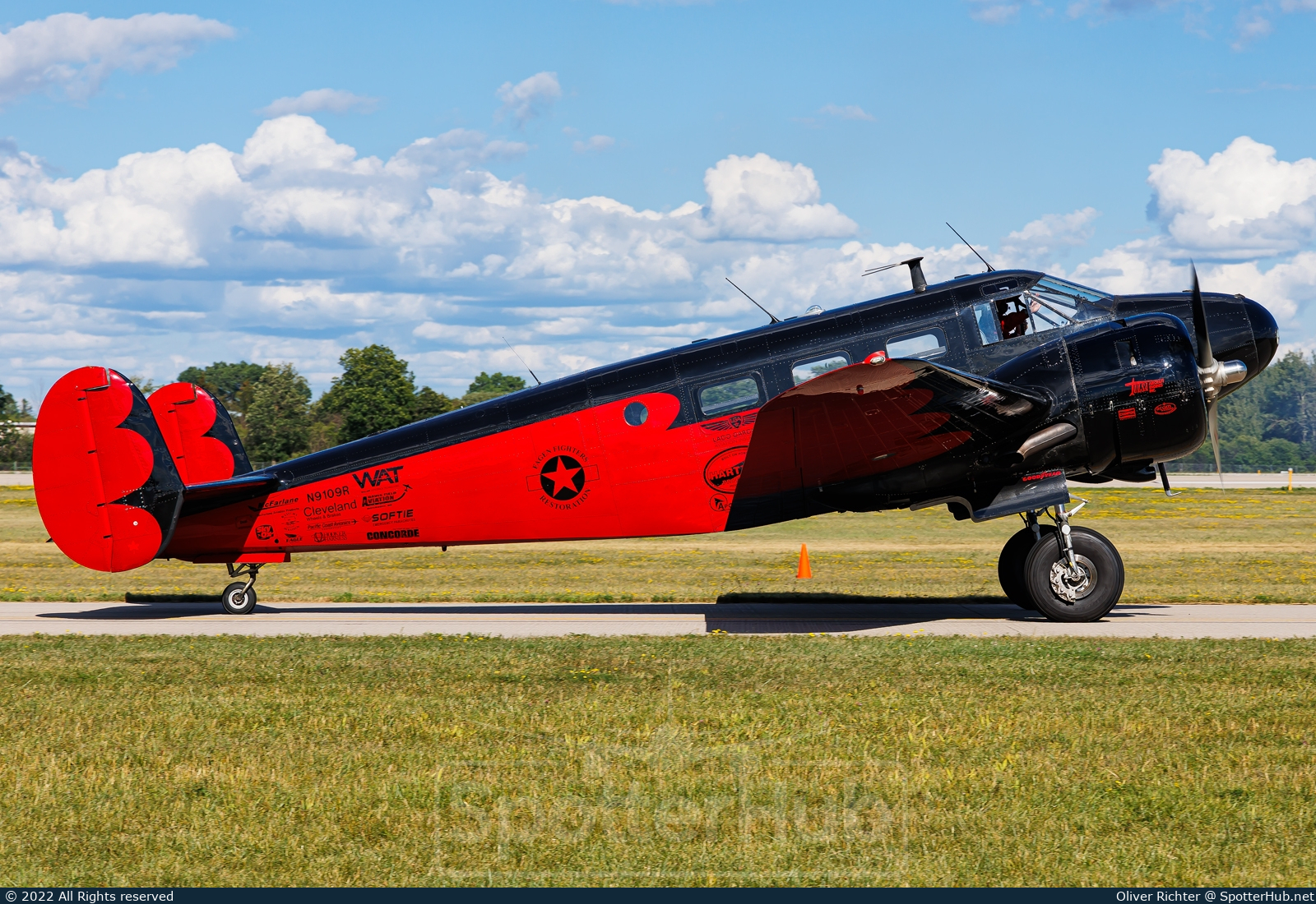 Photo of N9109R - Beechcraft AT-7C Navigator operated by Bobby Younkin Airshows