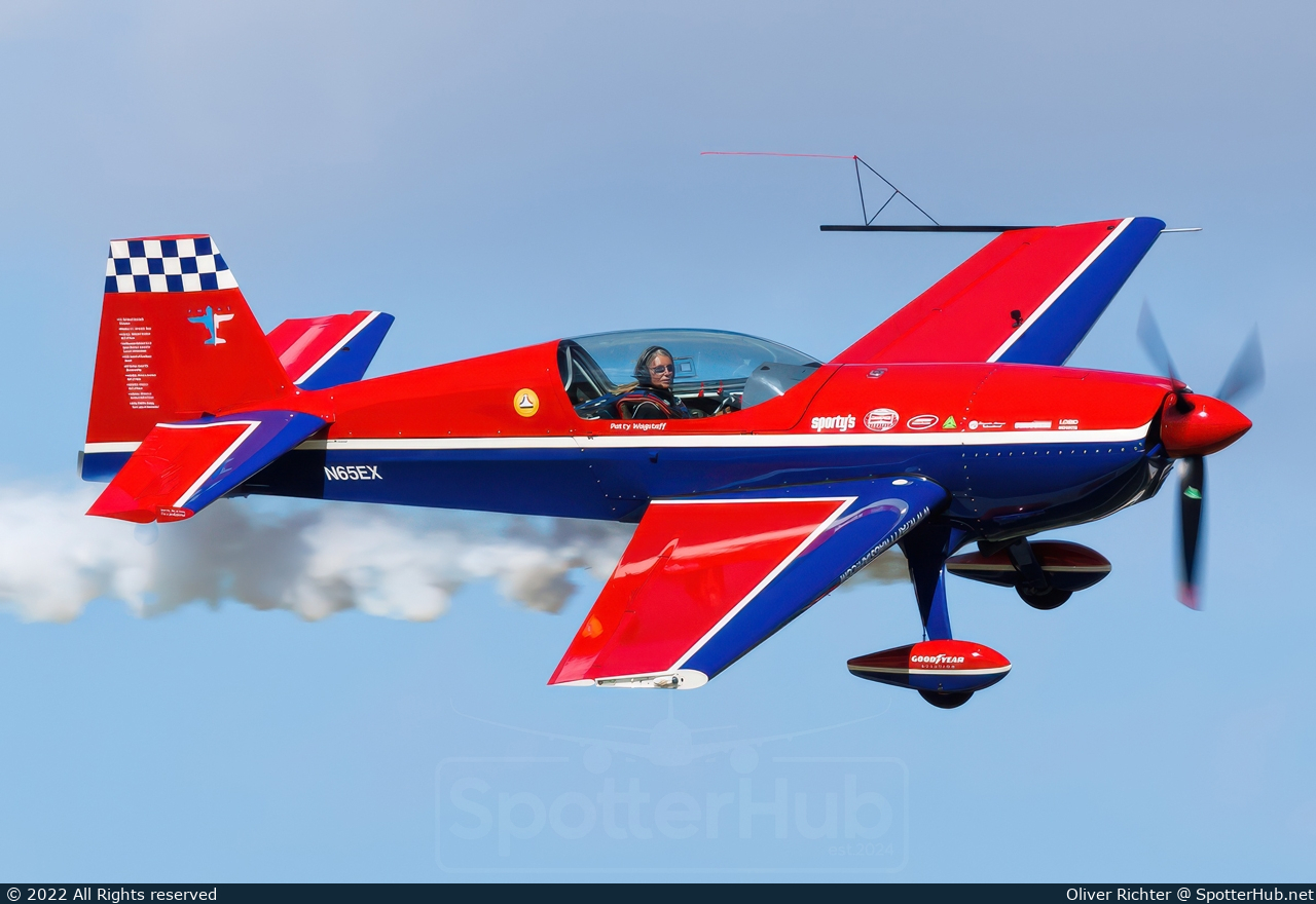Photo of N65EX - Extra EA-300S operated by Patty Wagstaff Airshows