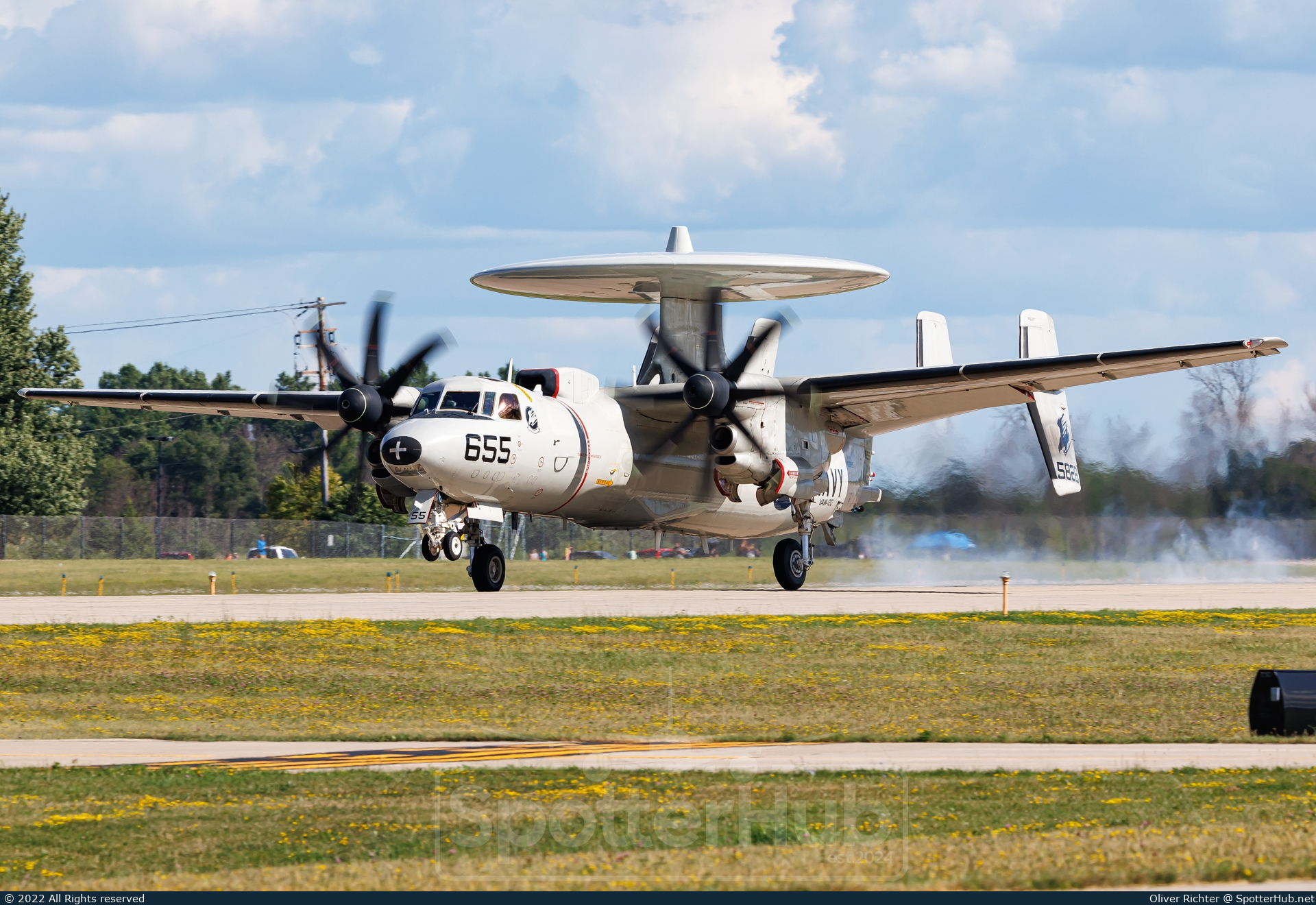 Photo of 165828 - Grumman E-2C Hawkeye operated by US Navy