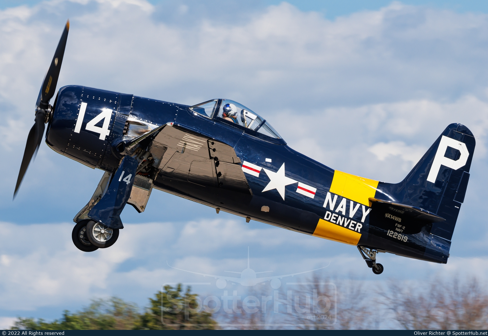 Photo of NX14WB - Grumman F8F-2 Bearcat operated by Lewis Air Legends