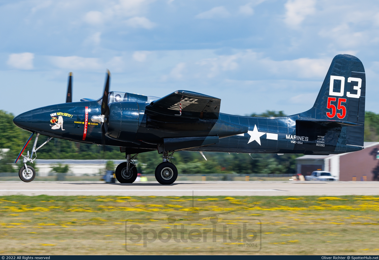 Photo of NX700F - Grumman F7F-3P Tigercat operated by Lewis Air Legends