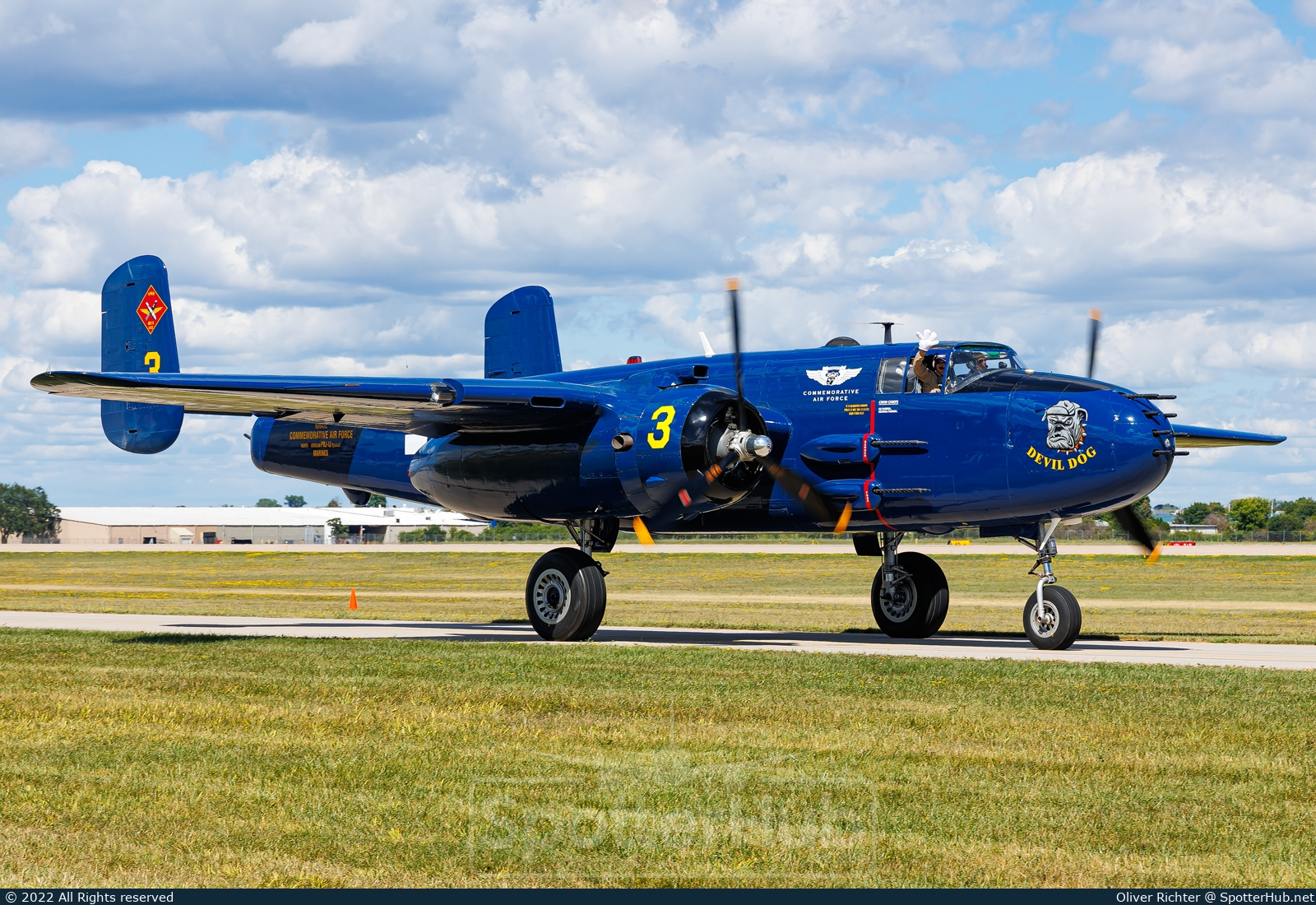 Photo of N9643C - North American TB-25K Mitchell operated by Commemorative Air Force