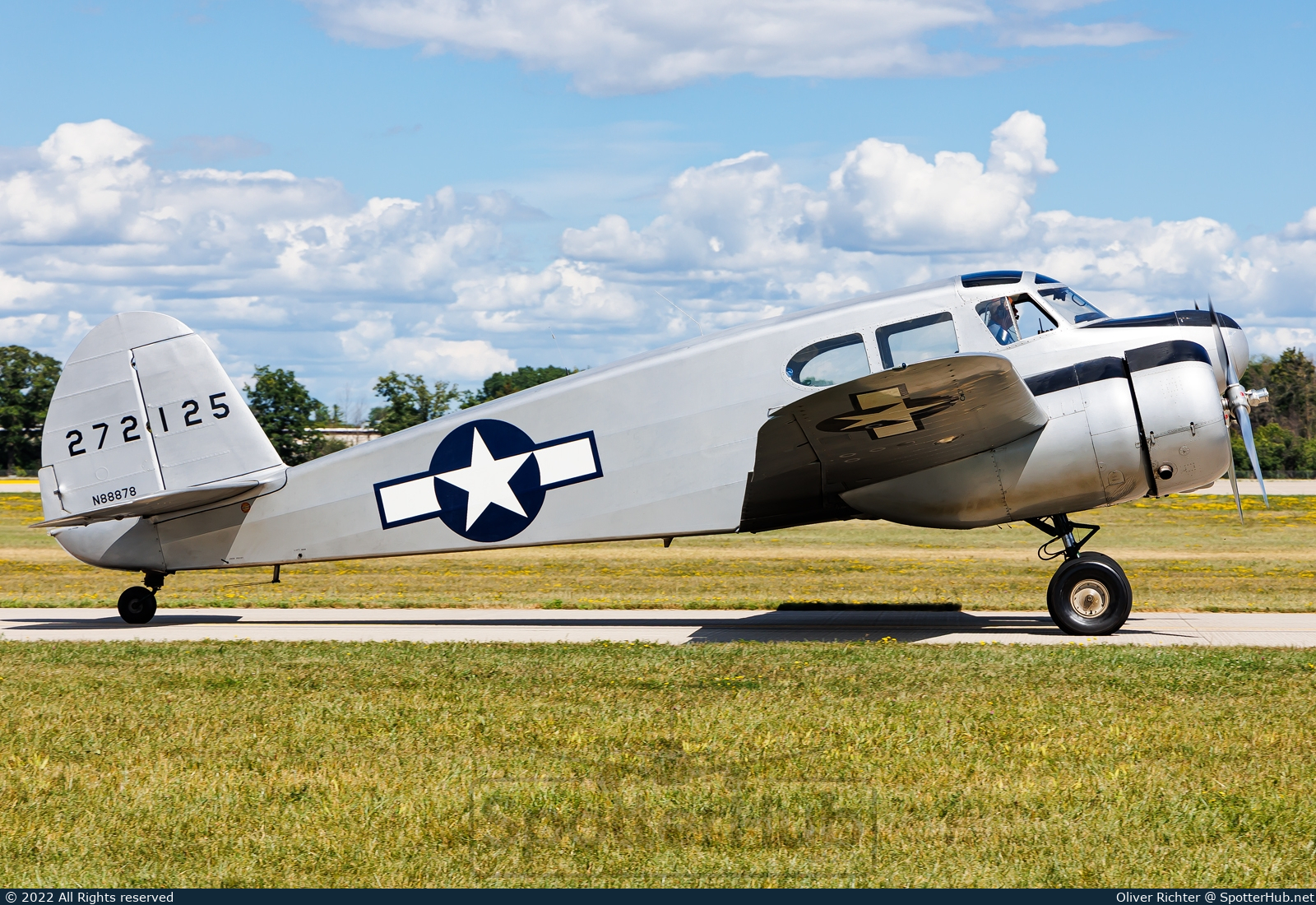 Photo of N88878 - Cessna UC-78C Bobcat operated by Private