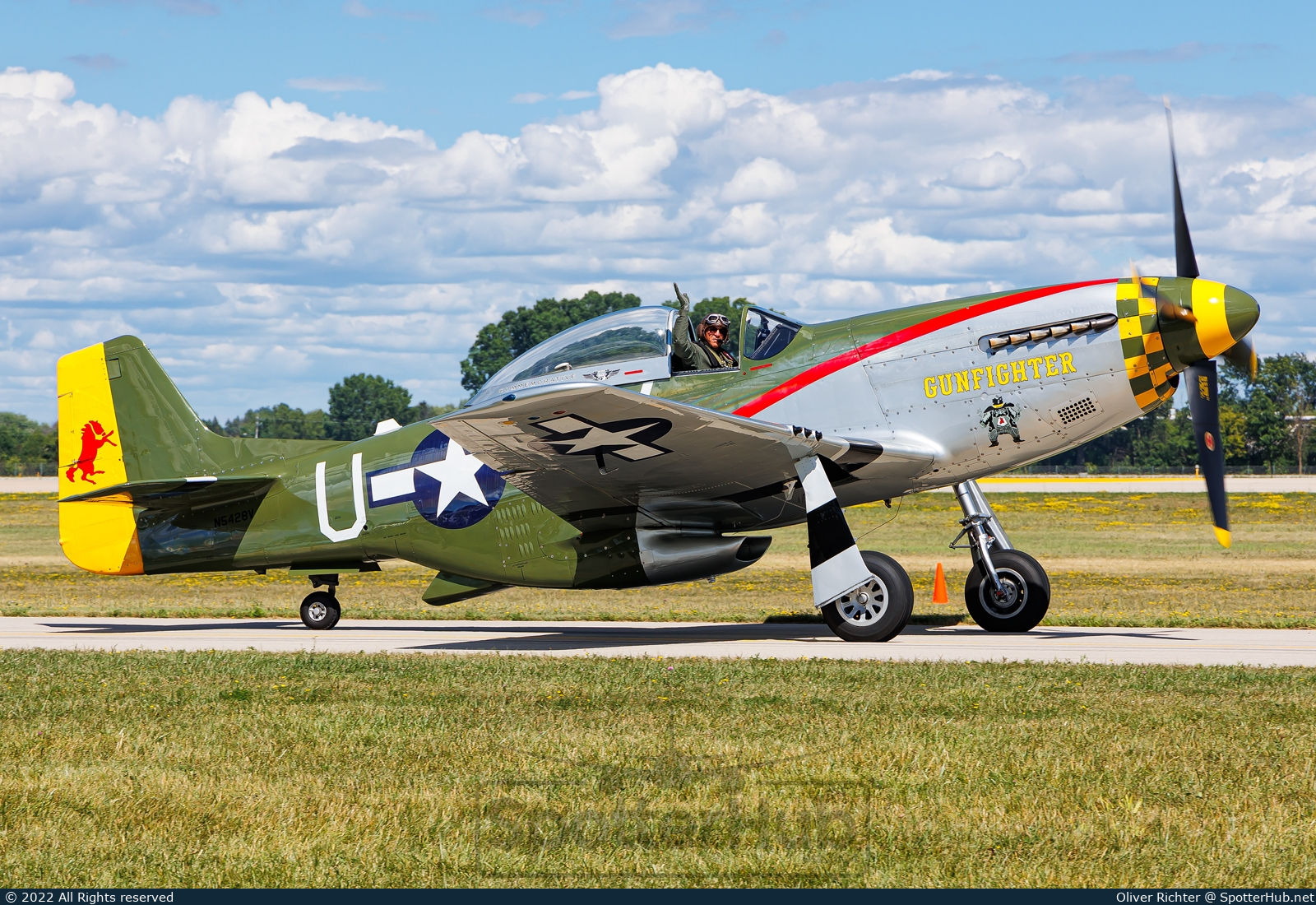 Photo of N5428V - North American F-51D Mustang operated by Commemorative Air Force