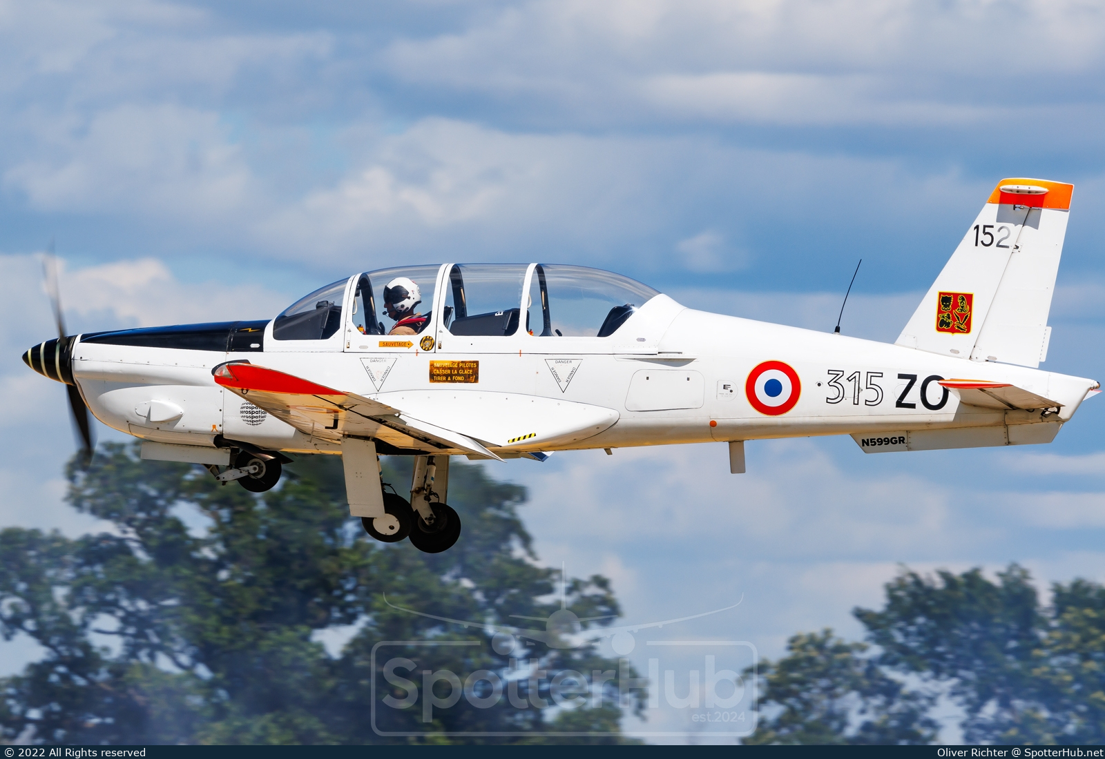 Photo of N599GR - SOCATA TB-30 Epsilon operated by Private