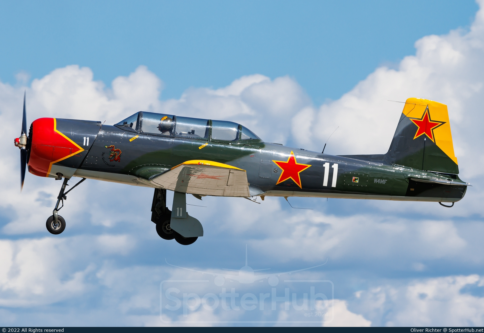 Photo of N4MF - Nanchang CJ-6 operated by Private