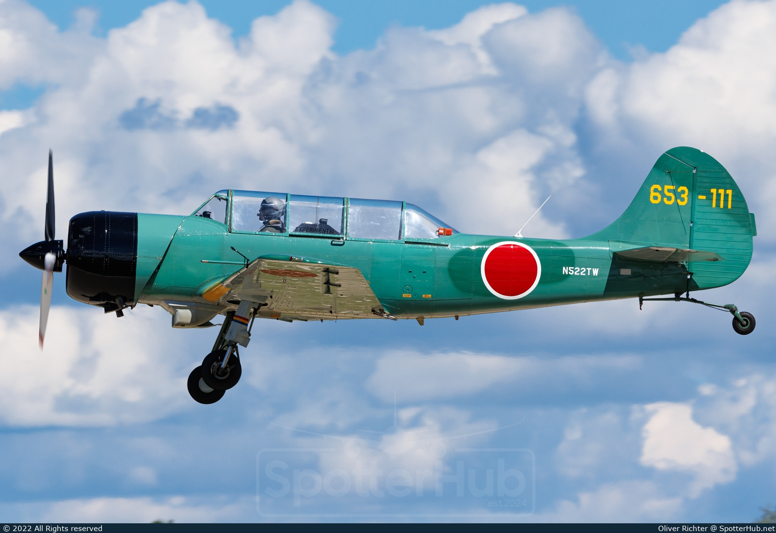 Photo of N522TW - Yakovlev Yak-52TW operated by Private