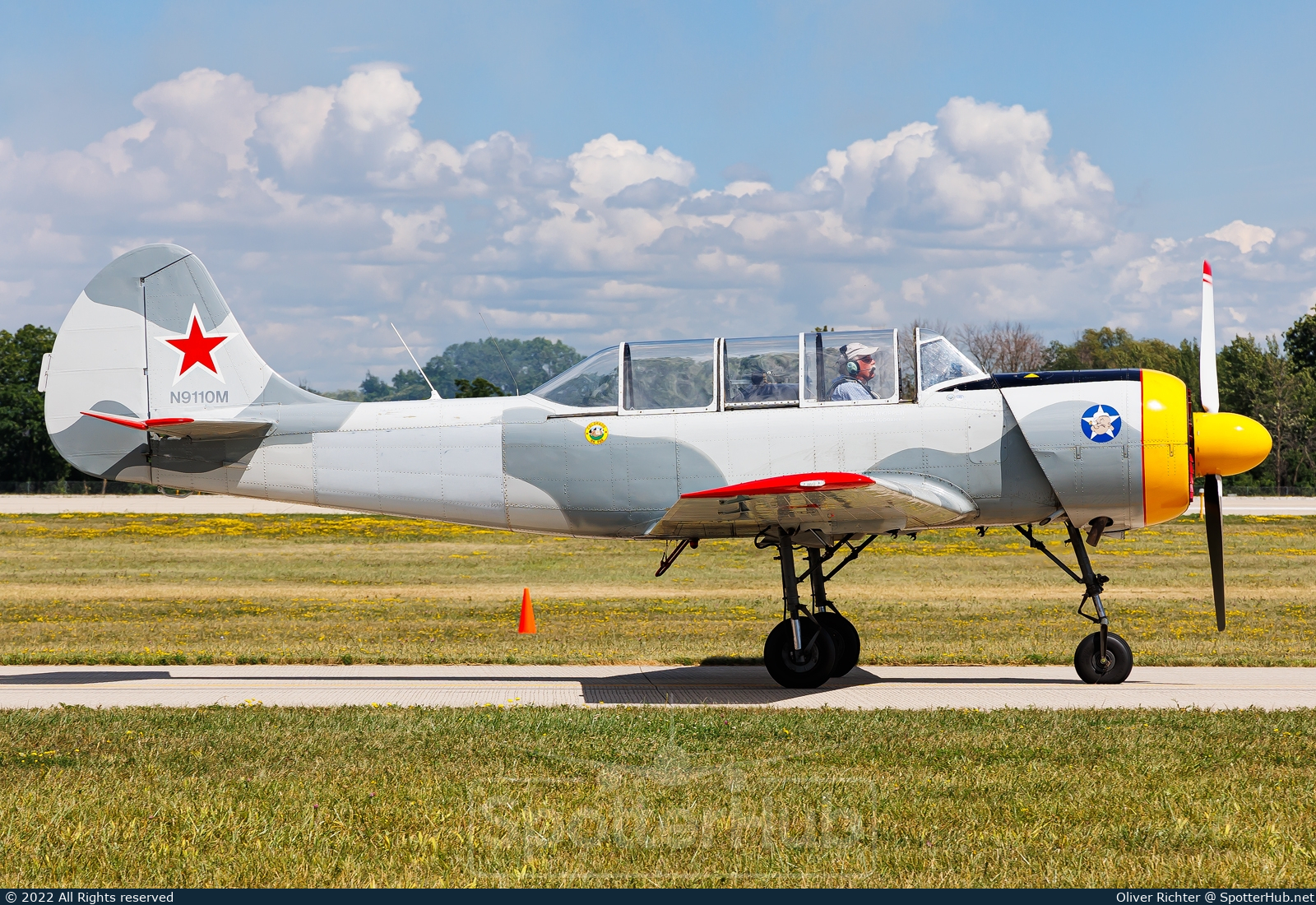 Photo of N9110M - Yakovlev Yak-52 operated by Private