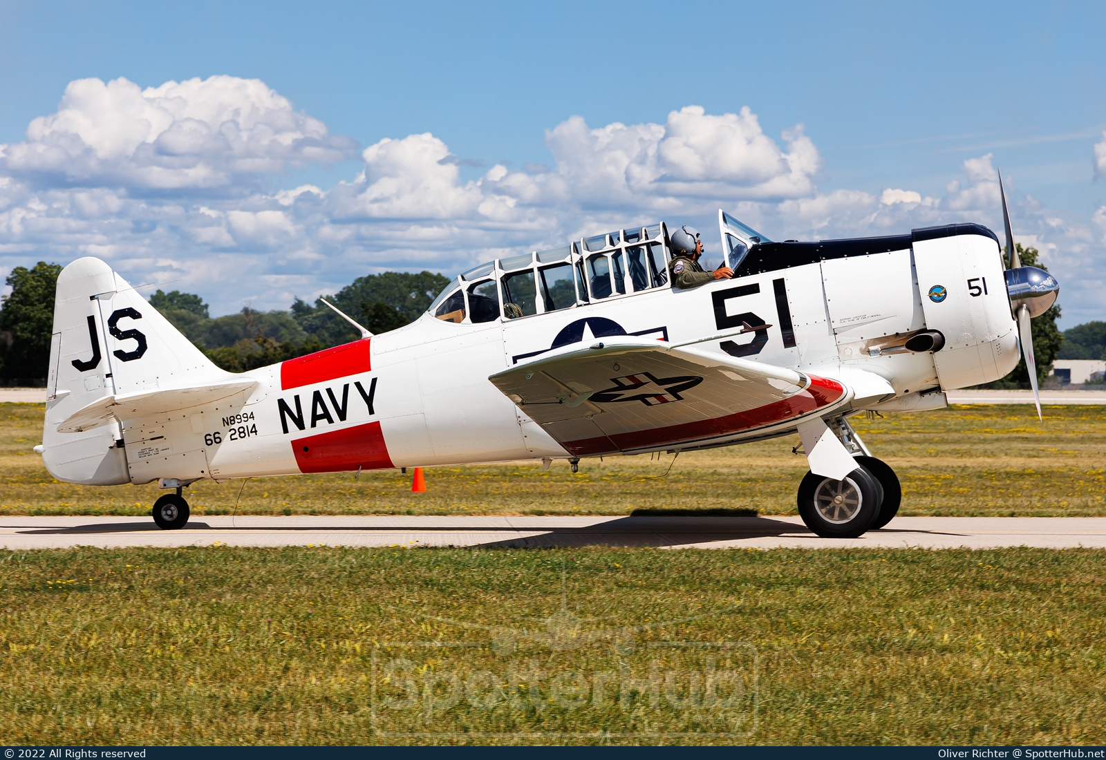 Photo of N8994 - Noorduyn AT-16 Harvard II.B [North American T-6] operated by Private