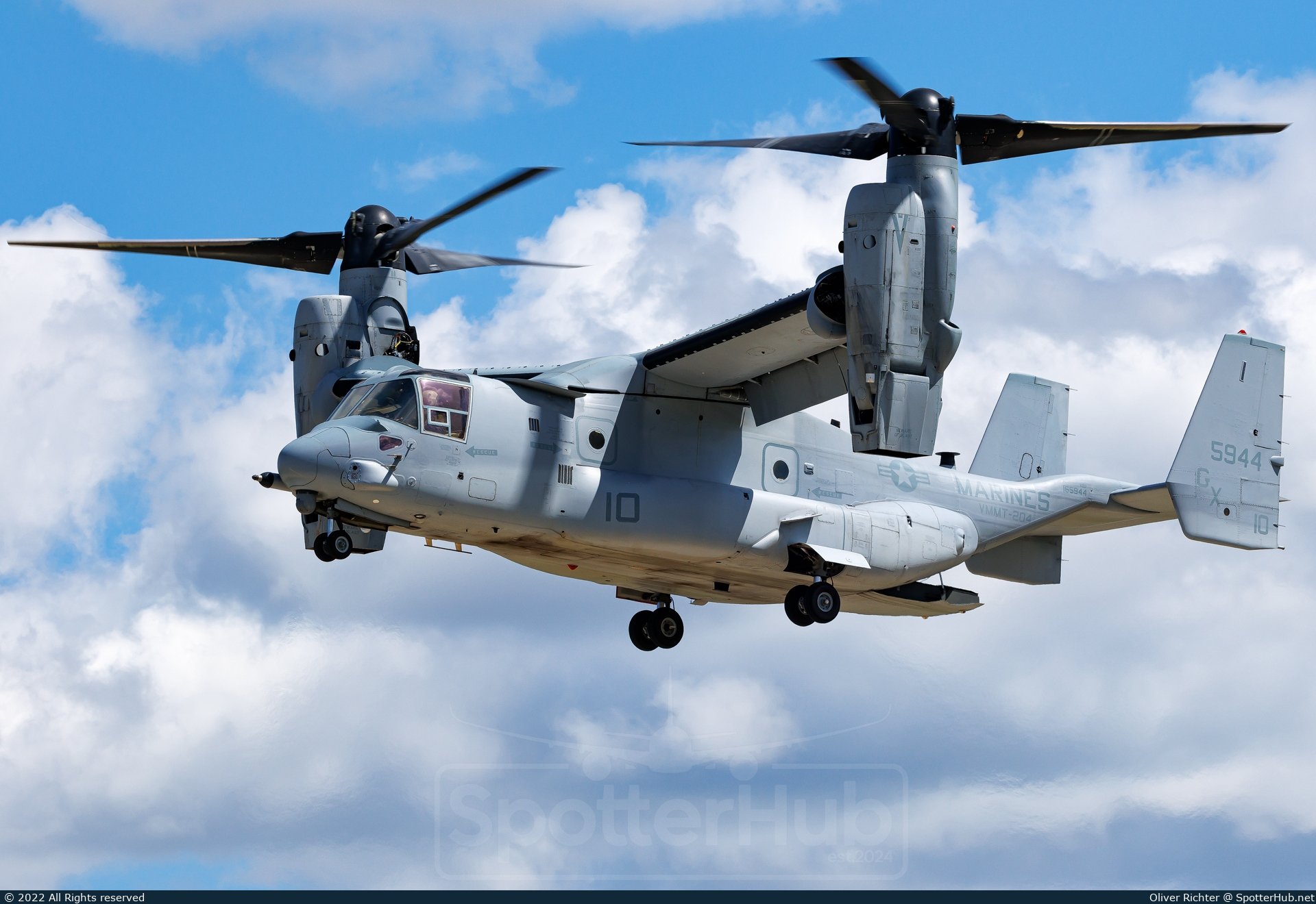 Photo of 165944 - Bell Boeing MV-22B Osprey operated by US Marine Corps