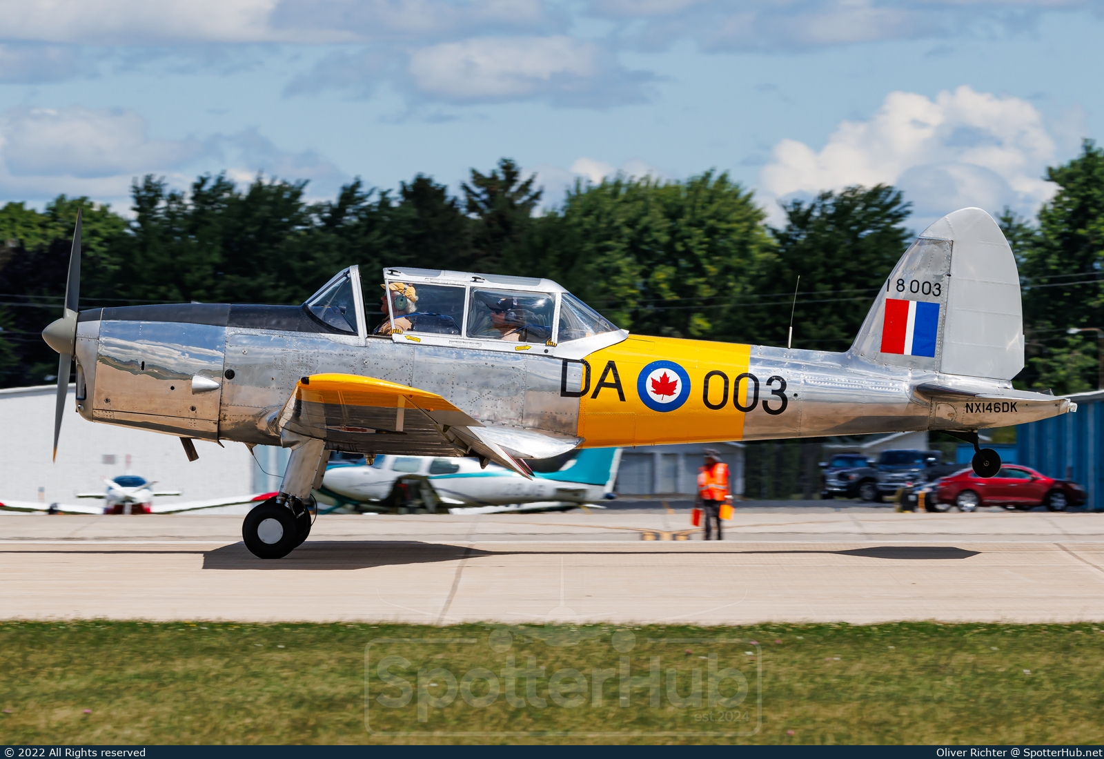 Photo of NX146DK - De Havilland Canada DHC-1 Chipmunk 20 operated by Private