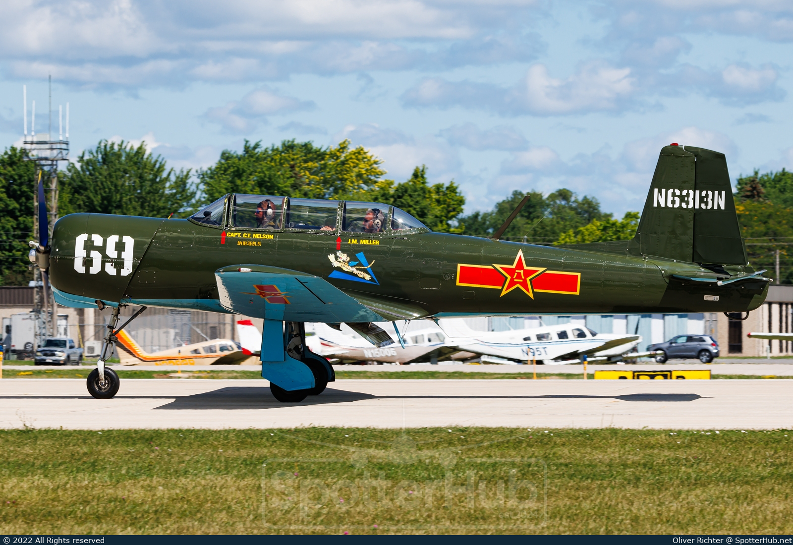 Photo of N6313N - Nanchang CJ-6A operated by Private