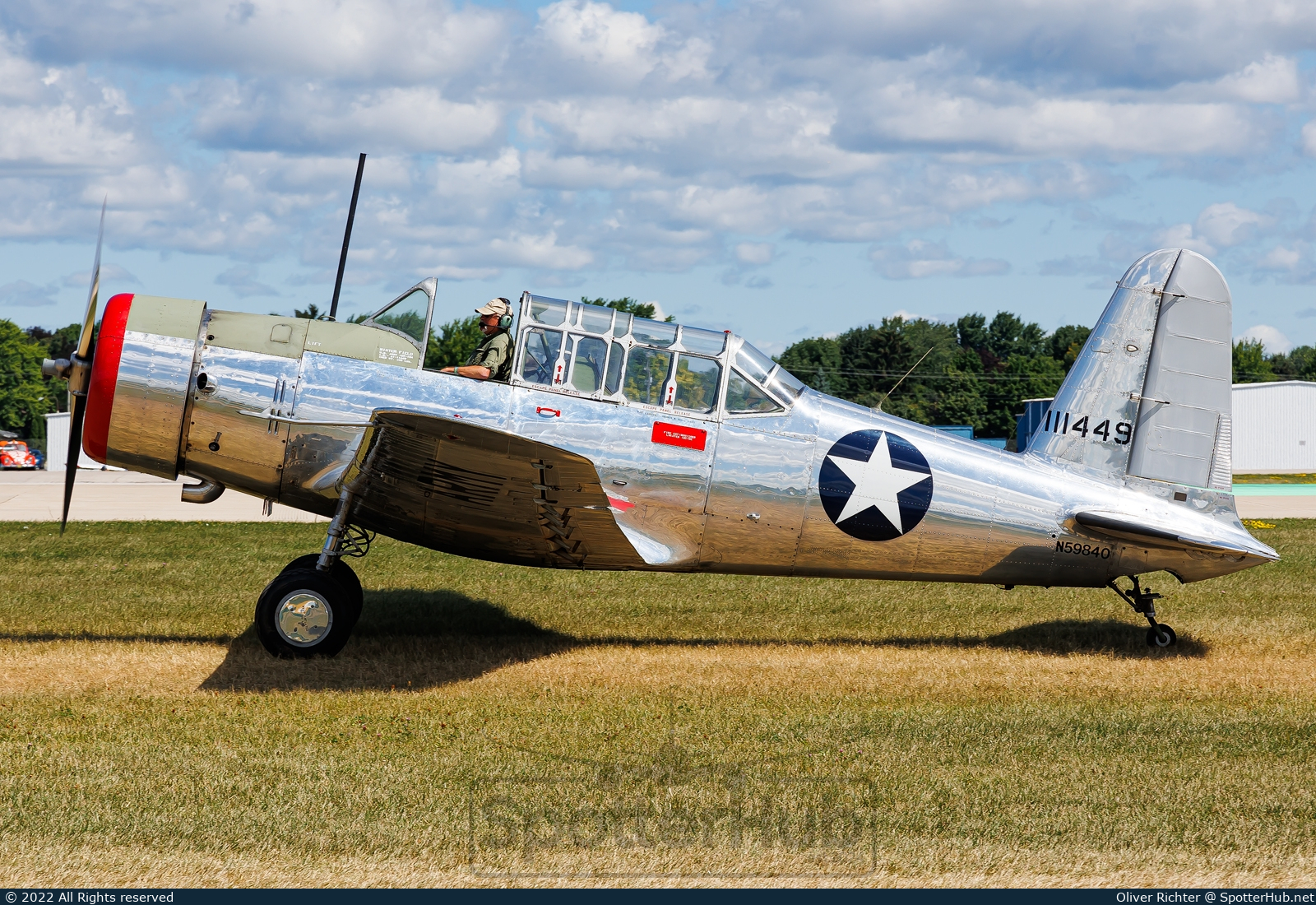Photo of N59840 - Vultee BT-13A Valiant operated by Private
